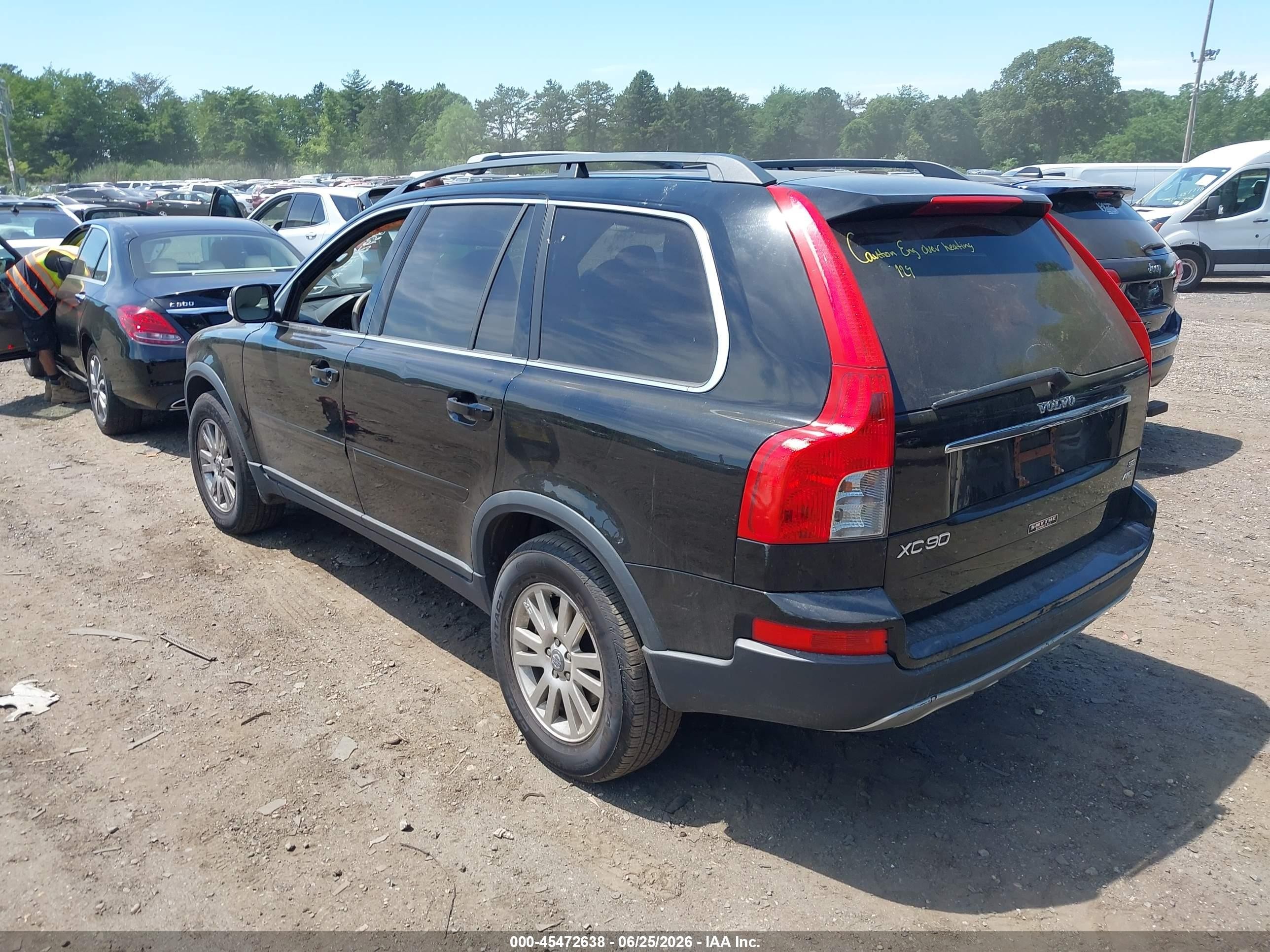 2008 Volvo Xc90 3.2 Black vin: YV4CZ982081448691
