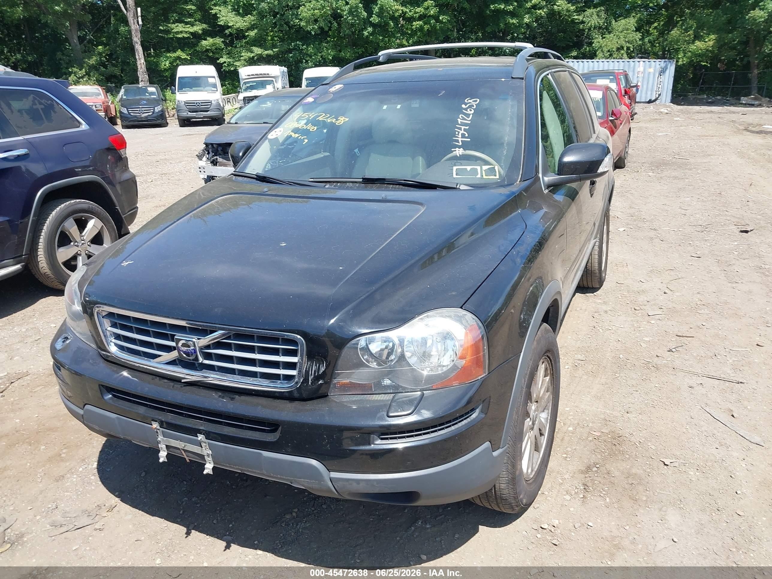 2008 Volvo Xc90 3.2 Black vin: YV4CZ982081448691