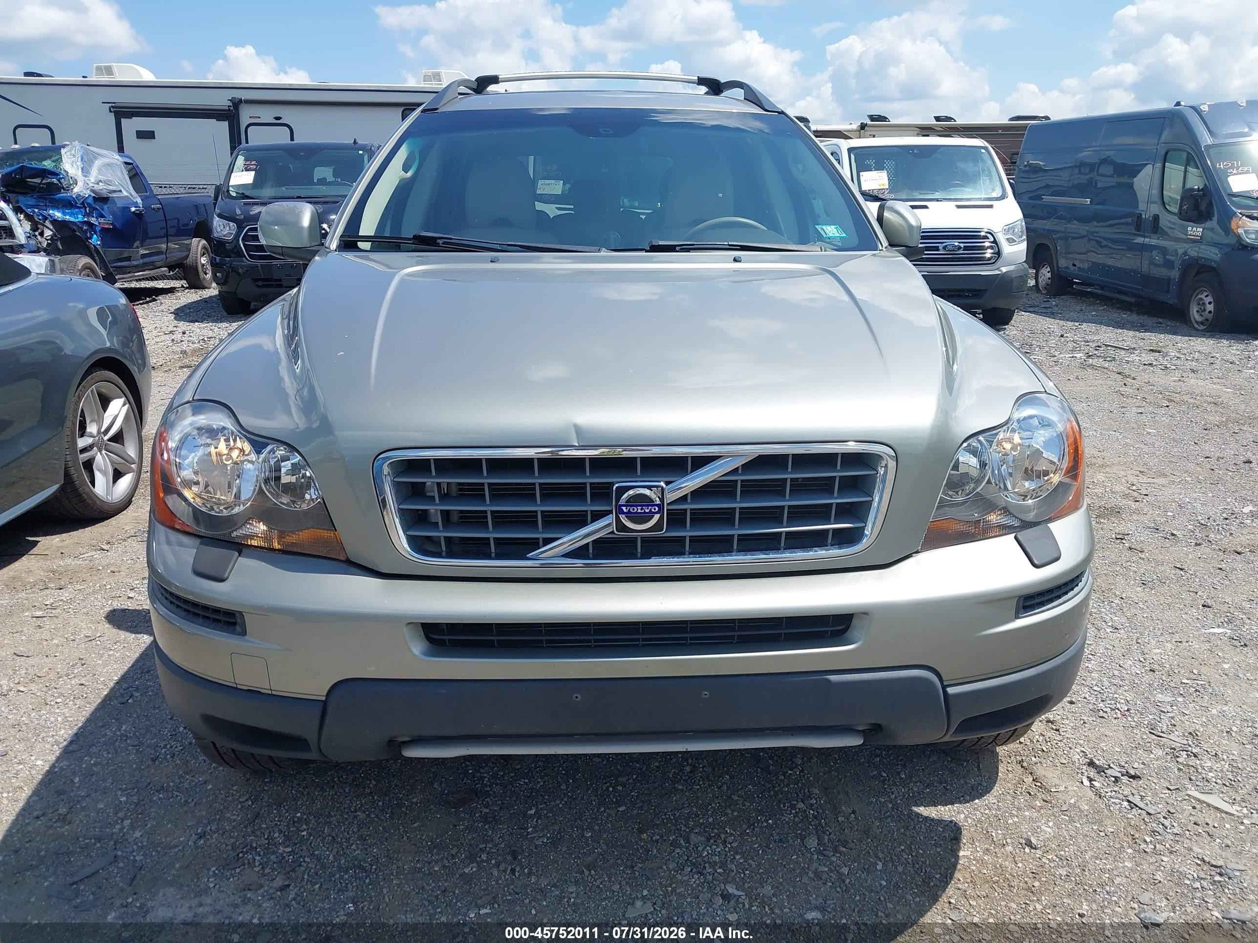 2008 Volvo Xc90 3.2 Beige vin: YV4CZ982081467919