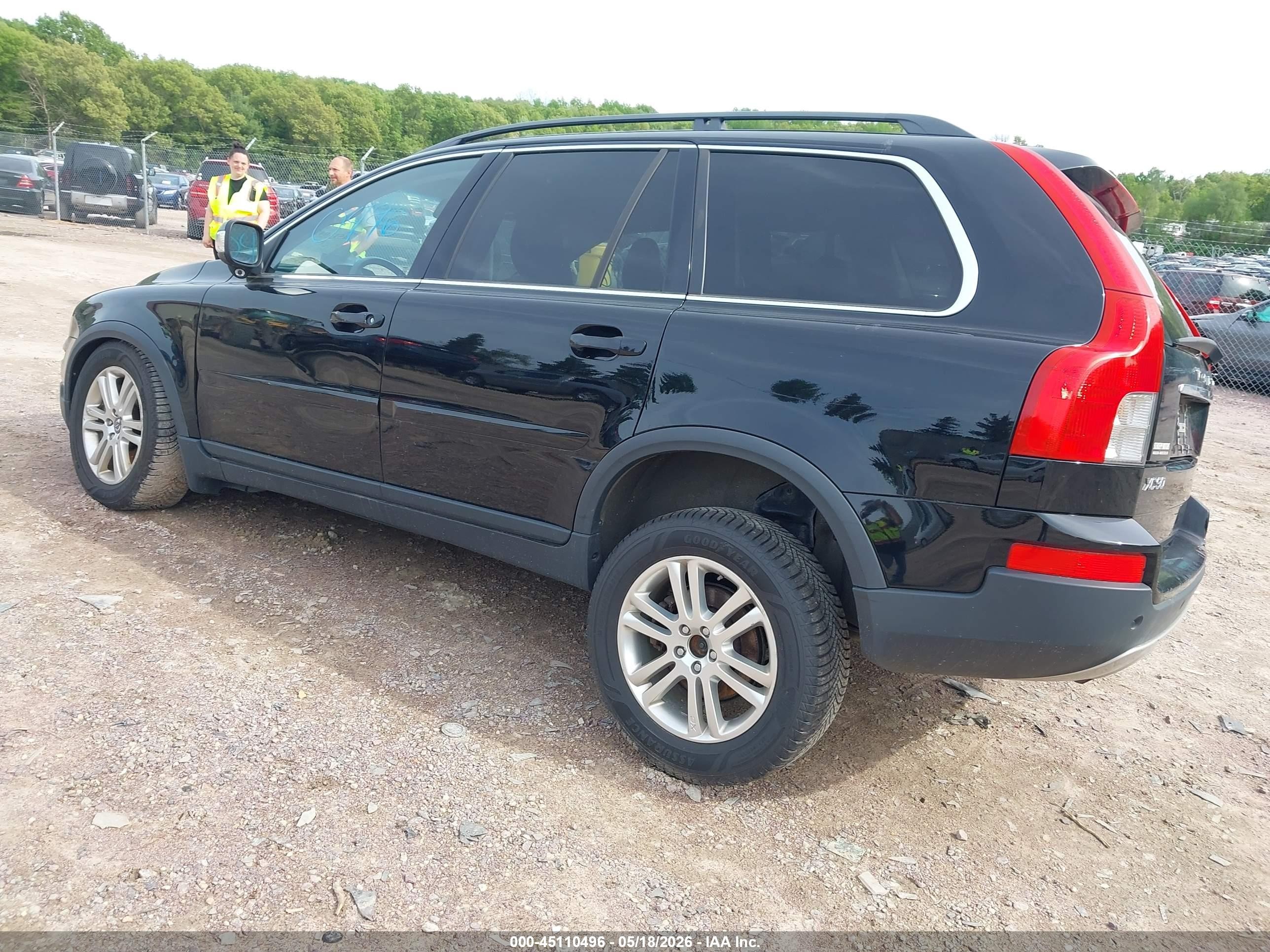 2009 Volvo Xc90 3.2 Black vin: YV4CZ982091497472
