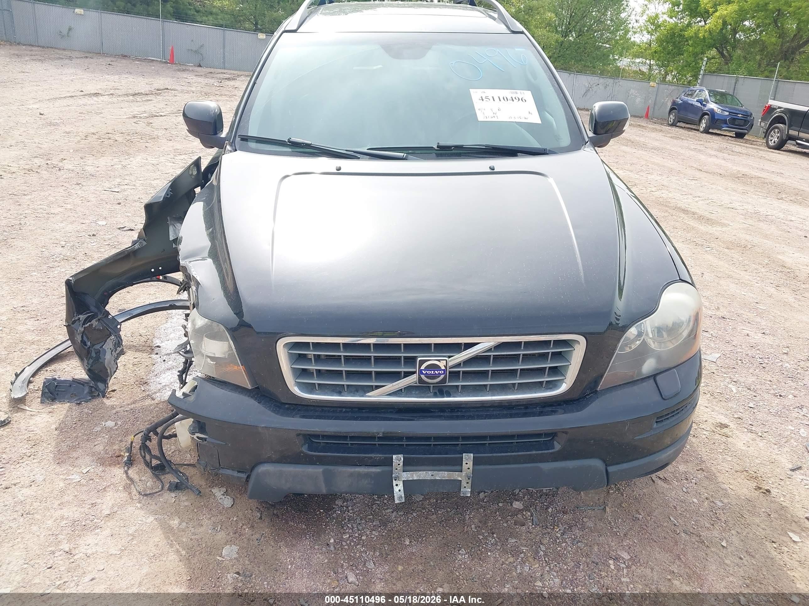 2009 Volvo Xc90 3.2 Black vin: YV4CZ982091497472