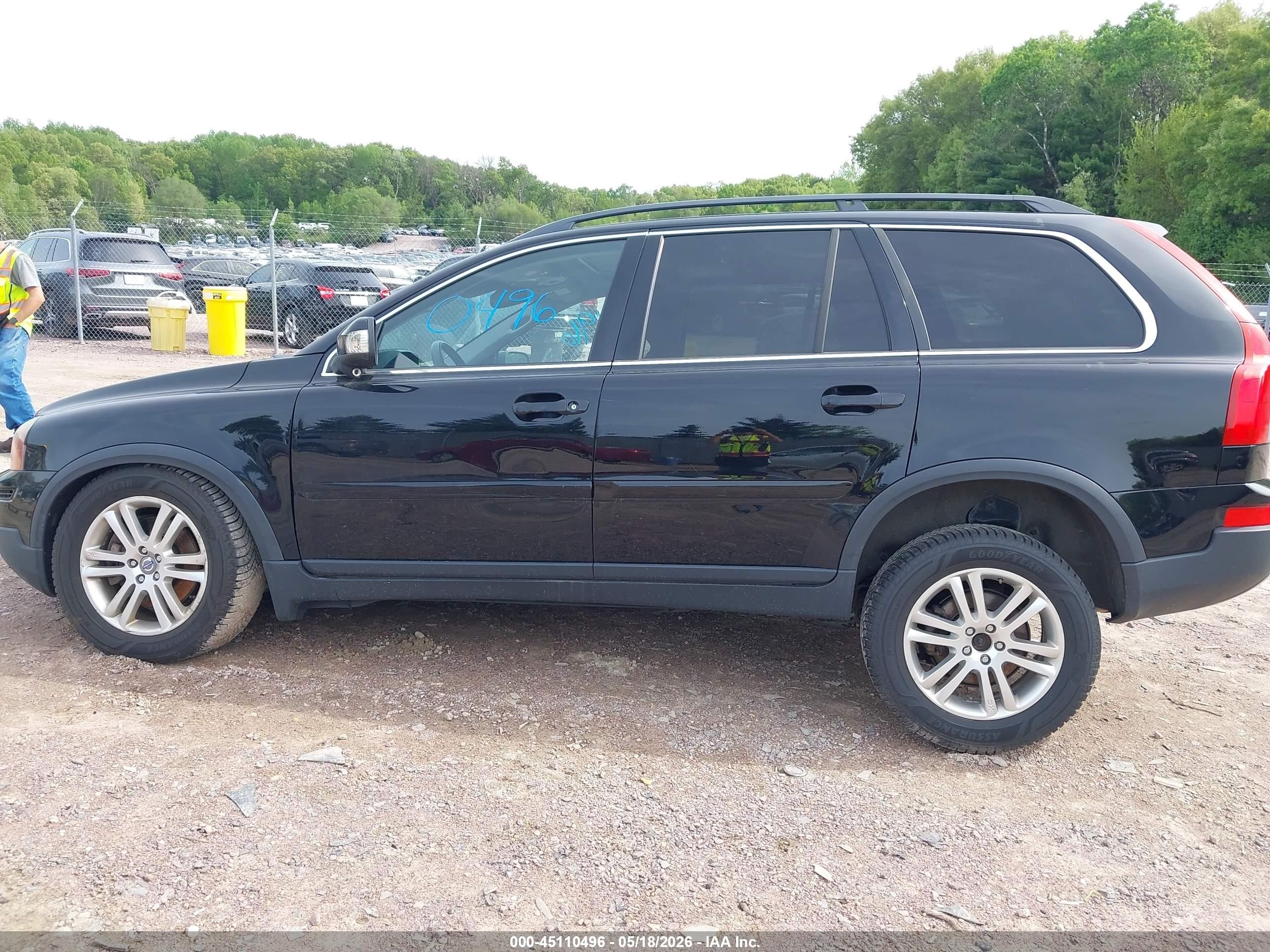 2009 Volvo Xc90 3.2 Black vin: YV4CZ982091497472