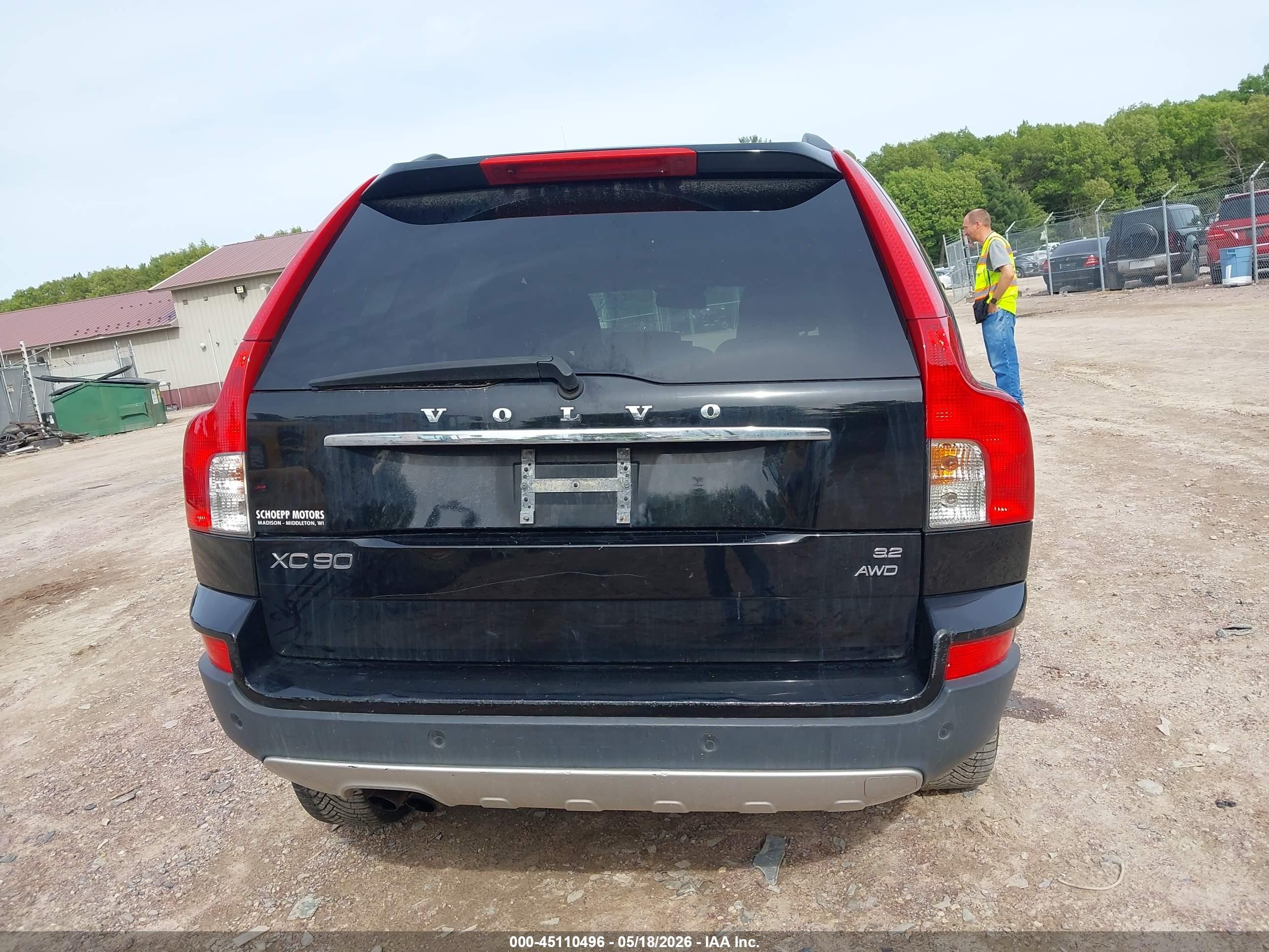 2009 Volvo Xc90 3.2 Black vin: YV4CZ982091497472