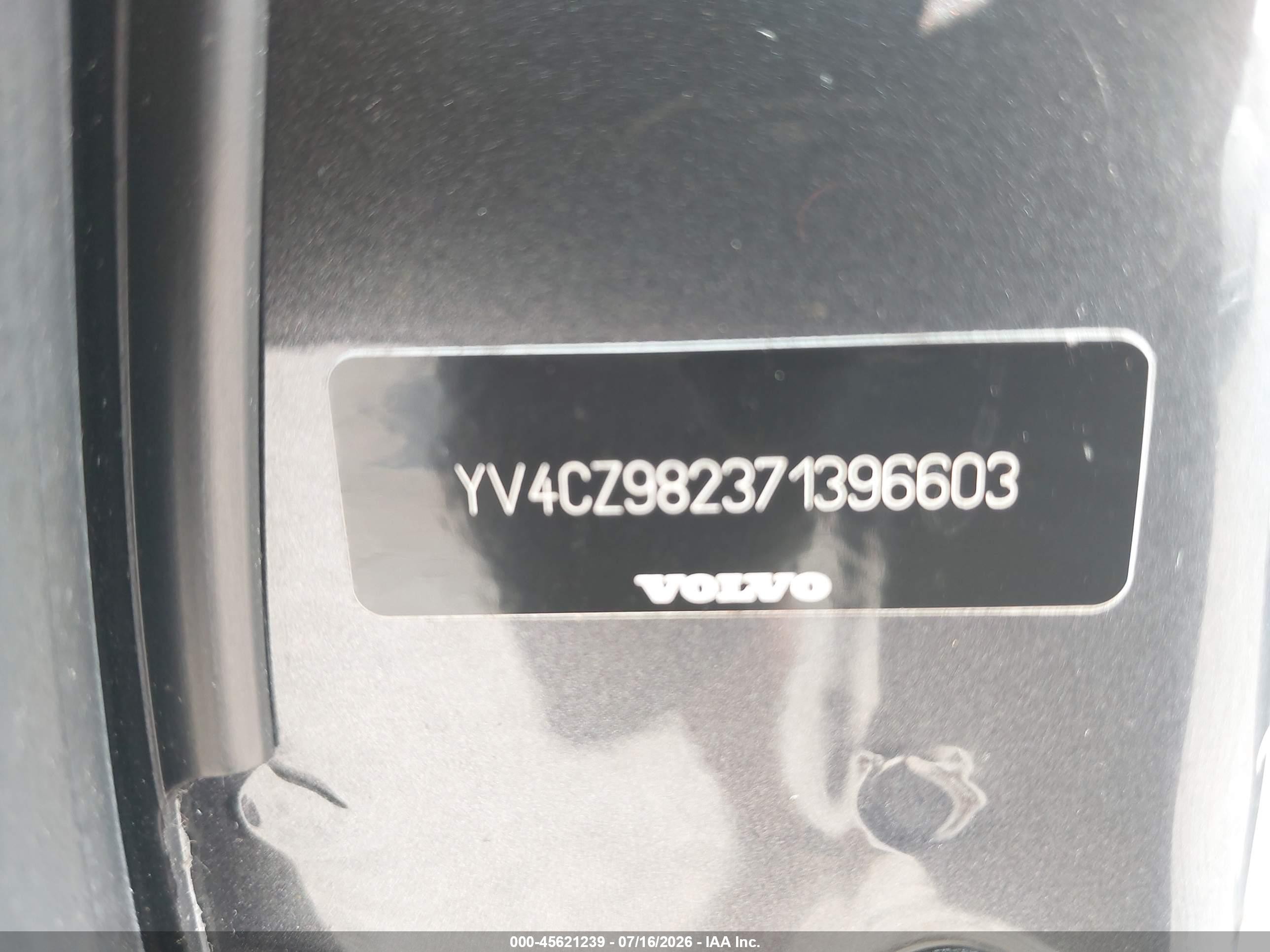 2007 Volvo Xc90 3.2 Gray vin: YV4CZ982371396603