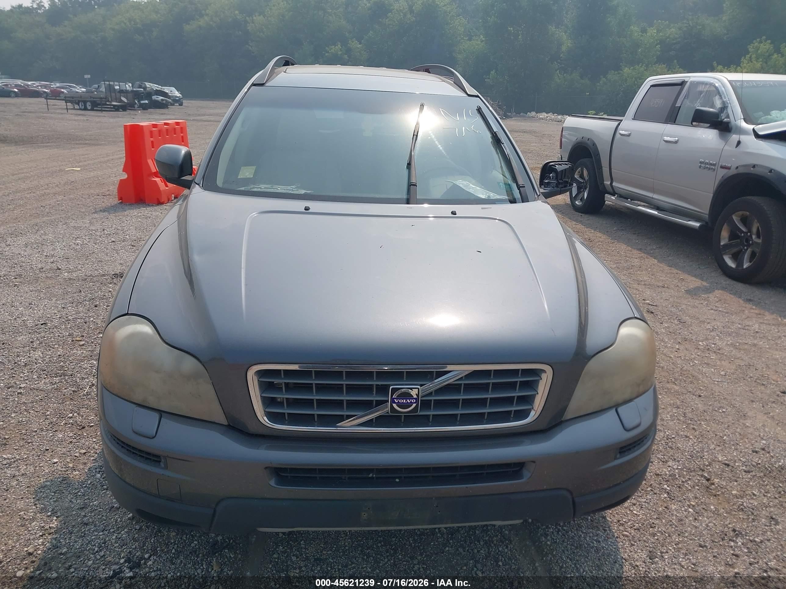 2007 Volvo Xc90 3.2 Gray vin: YV4CZ982371396603
