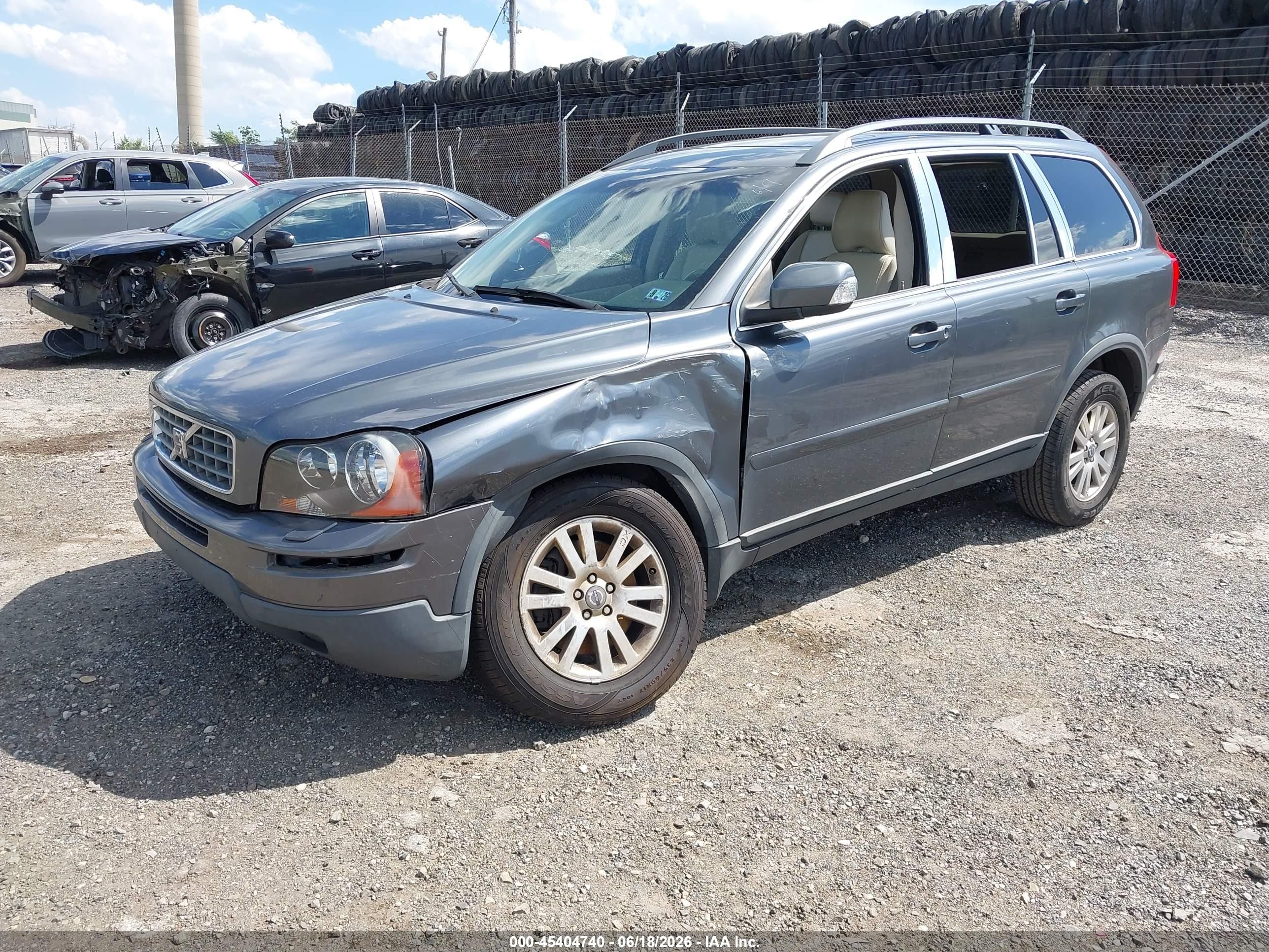 2008 Volvo Xc90 3.2 Gray vin: YV4CZ982381479353