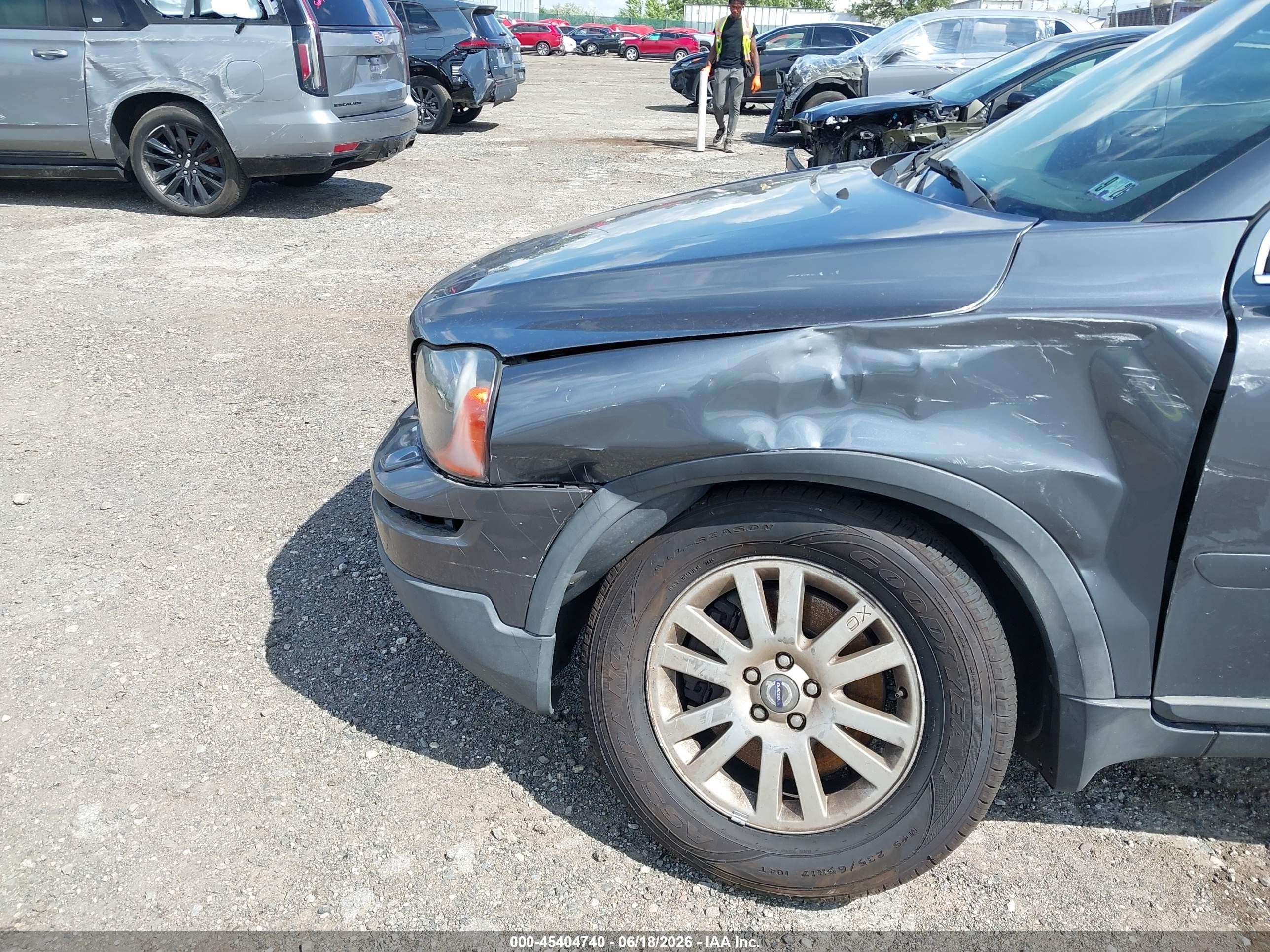 2008 Volvo Xc90 3.2 Gray vin: YV4CZ982381479353