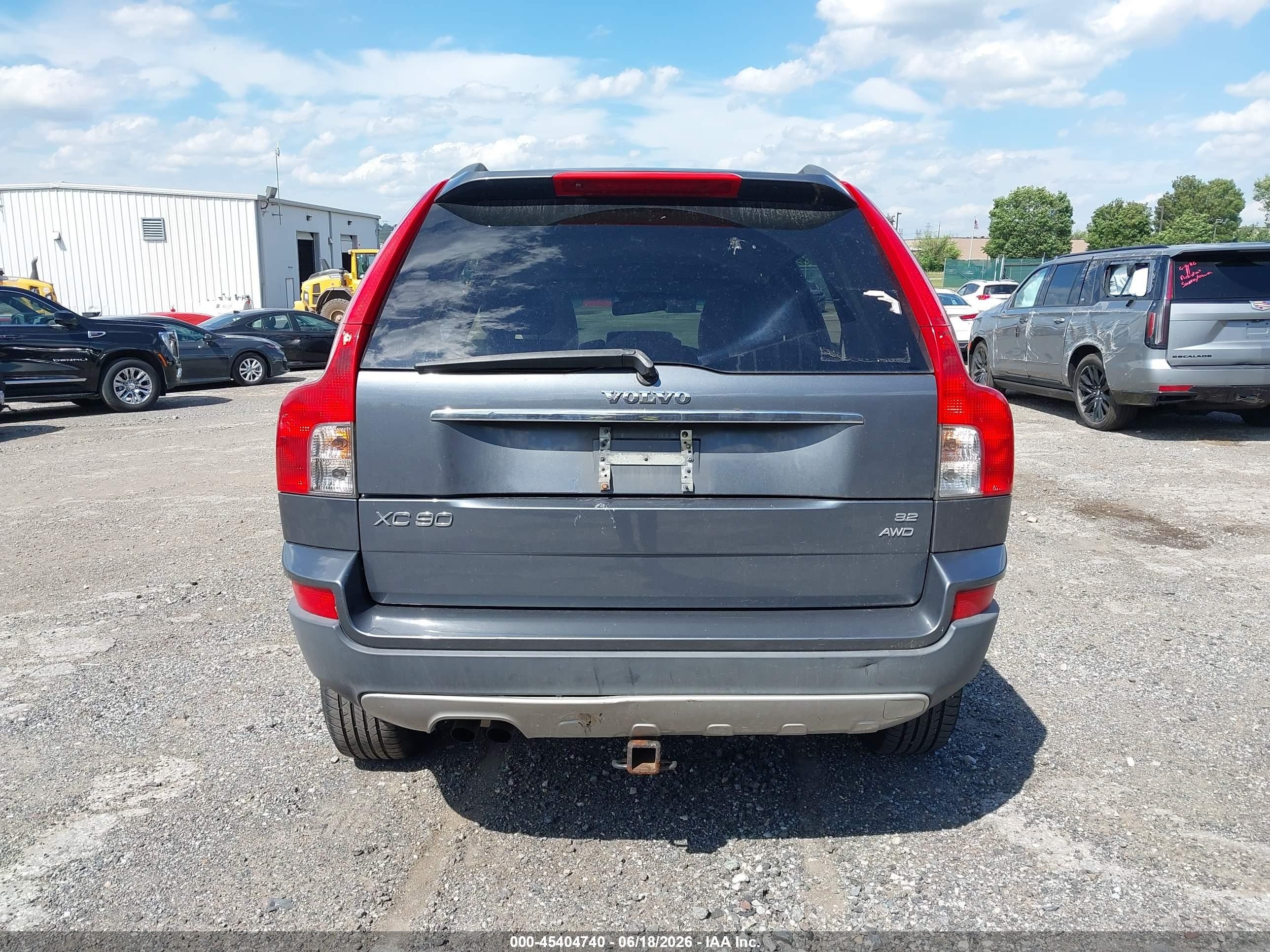 2008 Volvo Xc90 3.2 Gray vin: YV4CZ982381479353