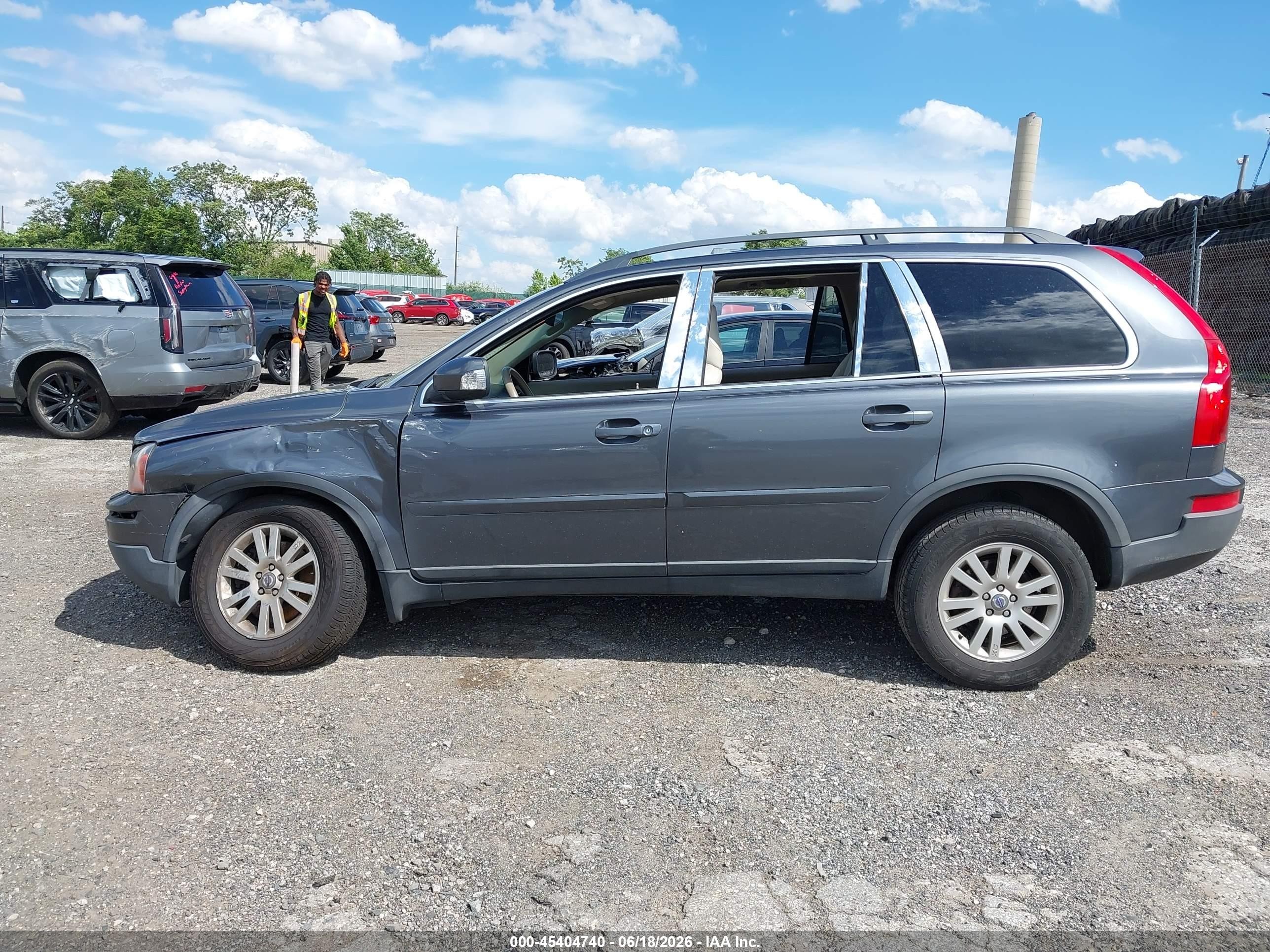 2008 Volvo Xc90 3.2 Gray vin: YV4CZ982381479353