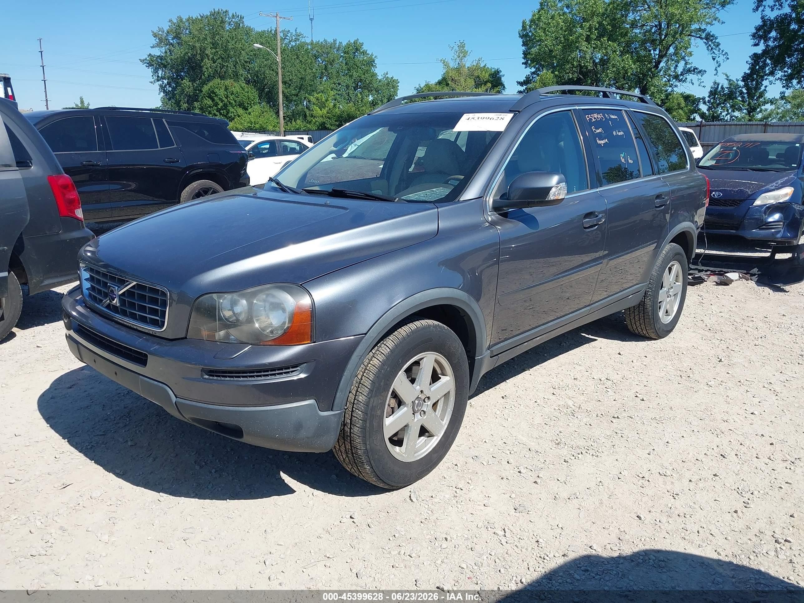 2007 Volvo Xc90 3.2 Gray vin: YV4CZ982571353638