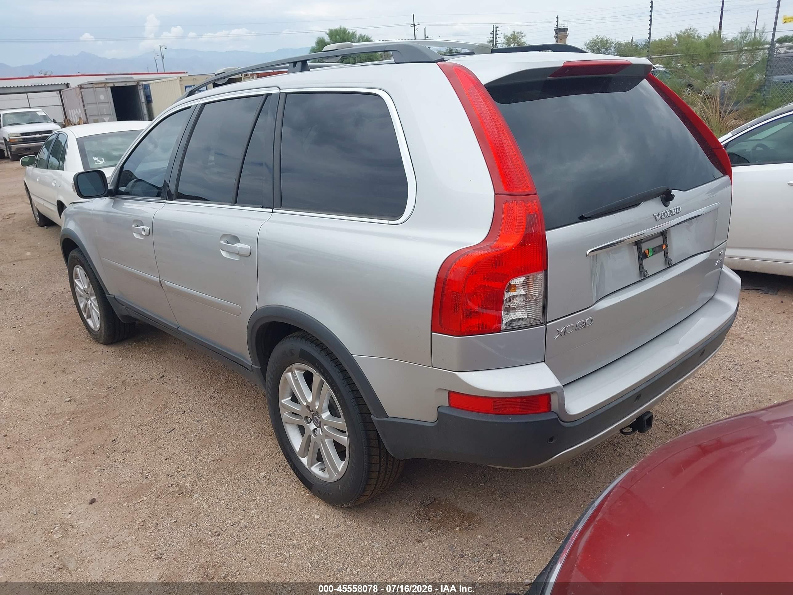 2007 Volvo Xc90 3.2 Серебряный vin: YV4CZ982571355390