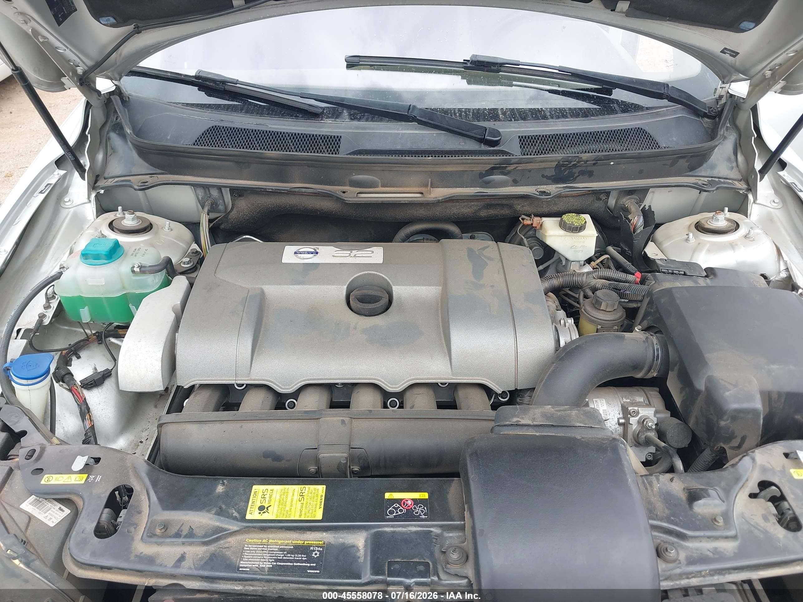 2007 Volvo Xc90 3.2 Серебряный vin: YV4CZ982571355390