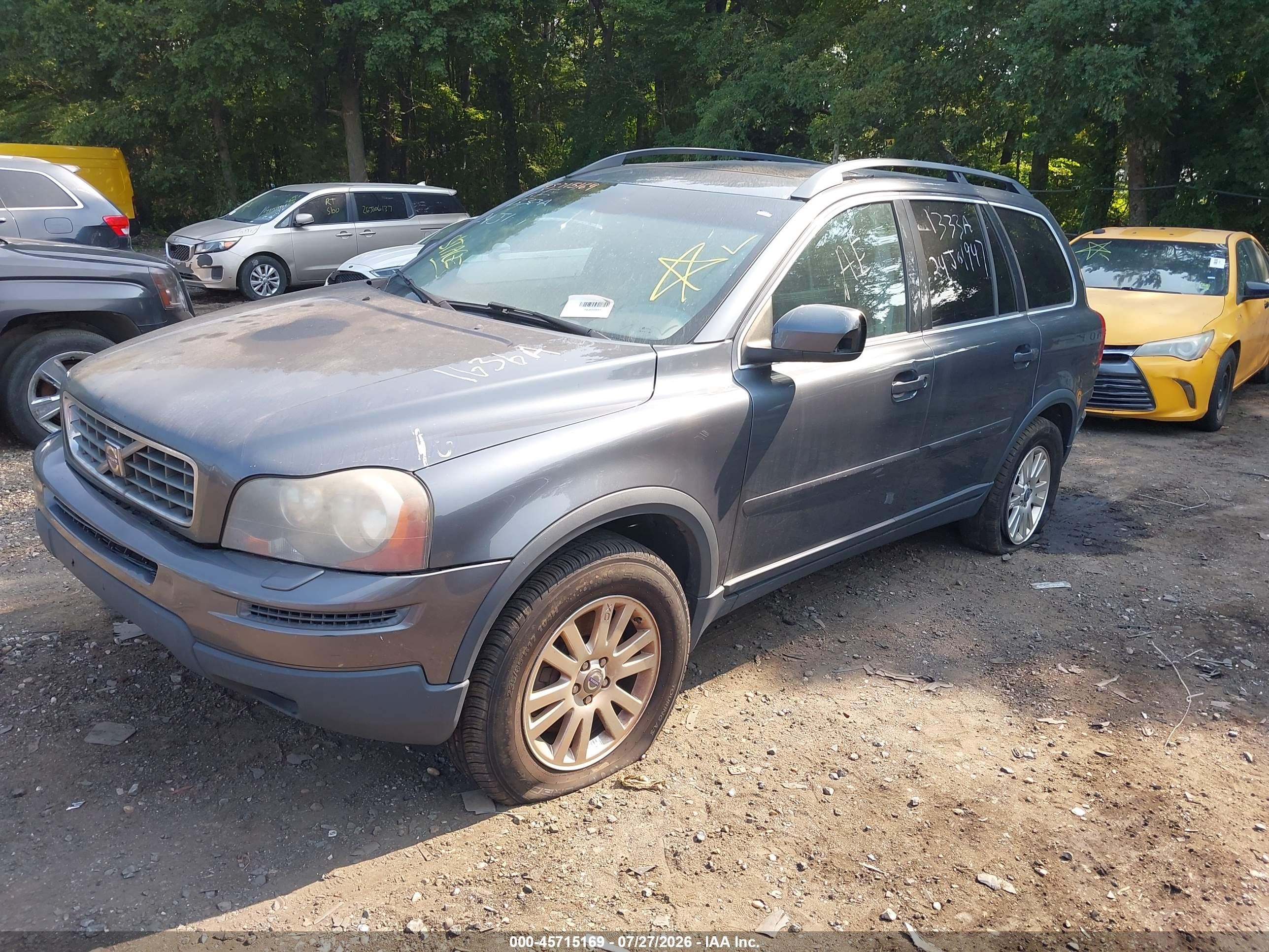 2008 Volvo Xc90 3.2 Gray vin: YV4CZ982581447925