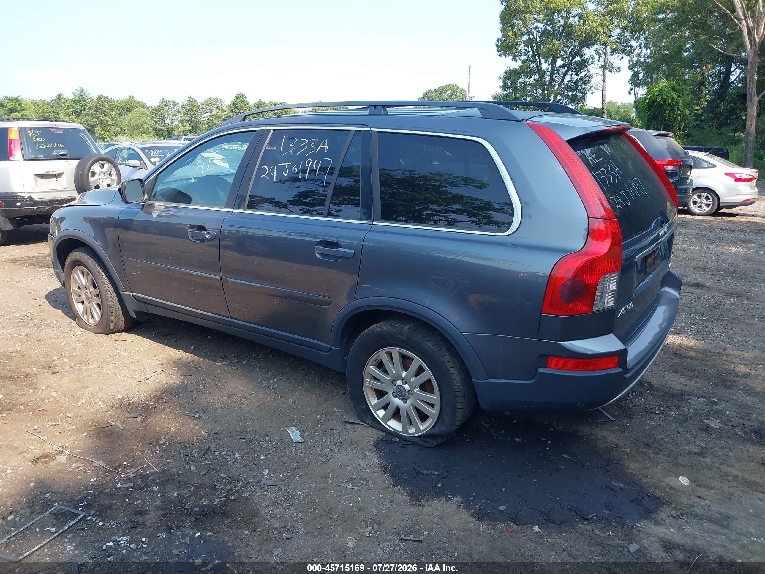 2008 Volvo Xc90 3.2 Gray vin: YV4CZ982581447925