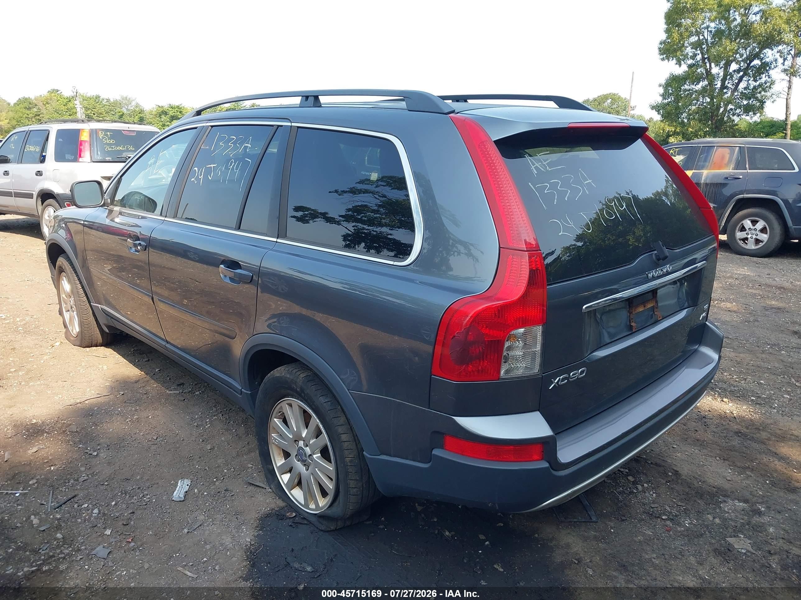 2008 Volvo Xc90 3.2 Gray vin: YV4CZ982581447925