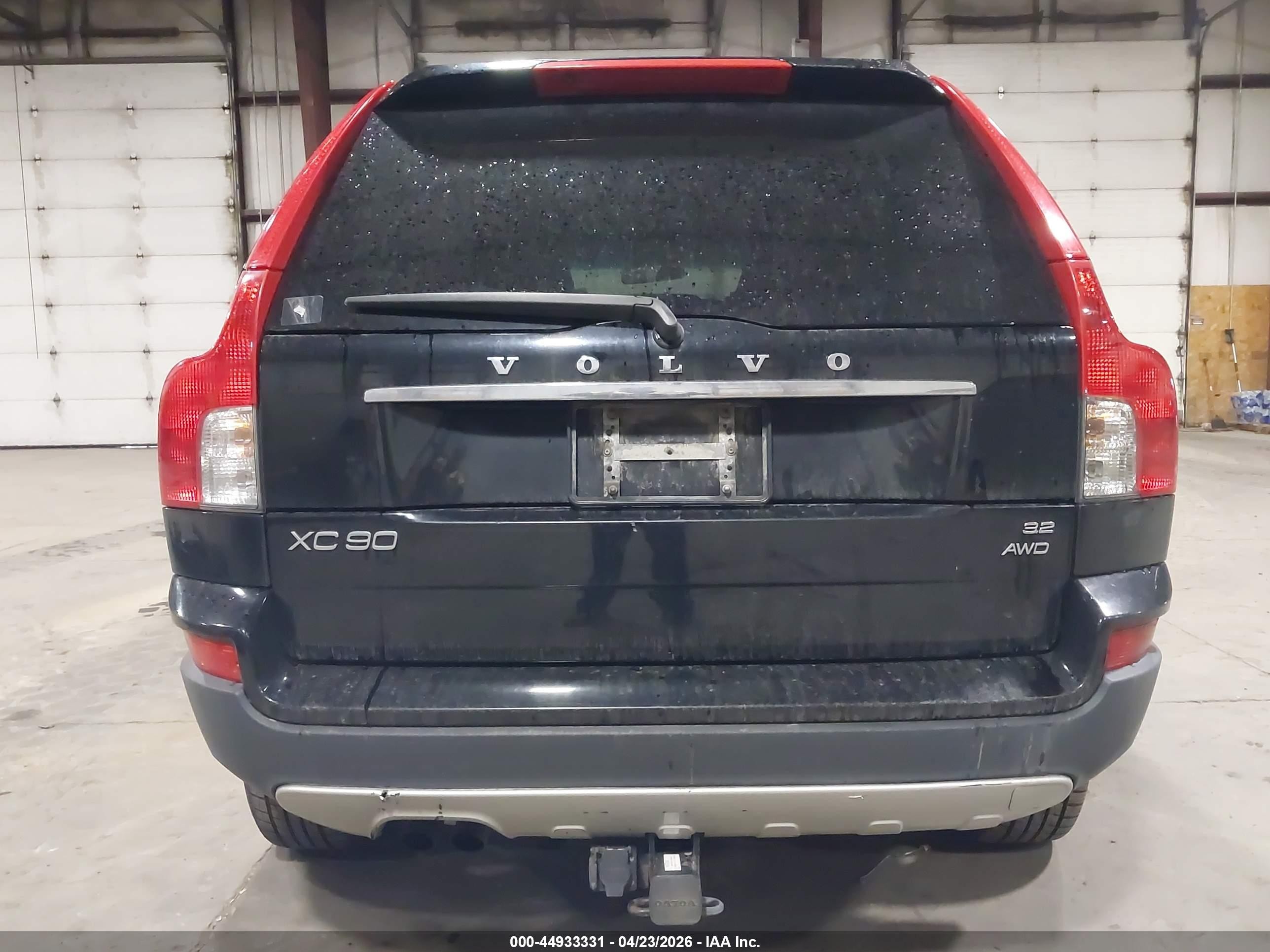 2009 Volvo Xc90 3.2 Black vin: YV4CZ982591496821