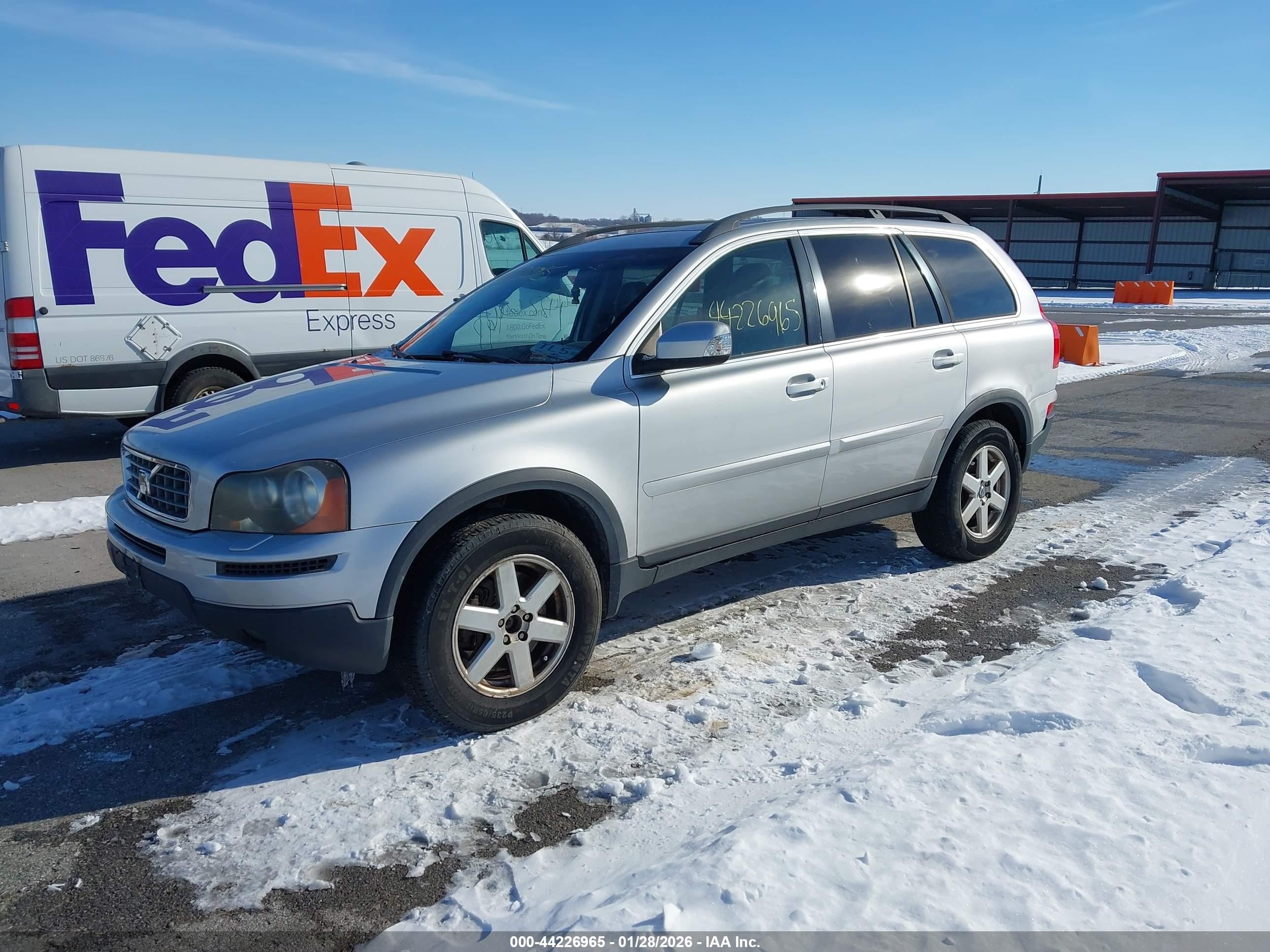 2007 Volvo Xc90 3.2 Silver vin: YV4CZ982671380380