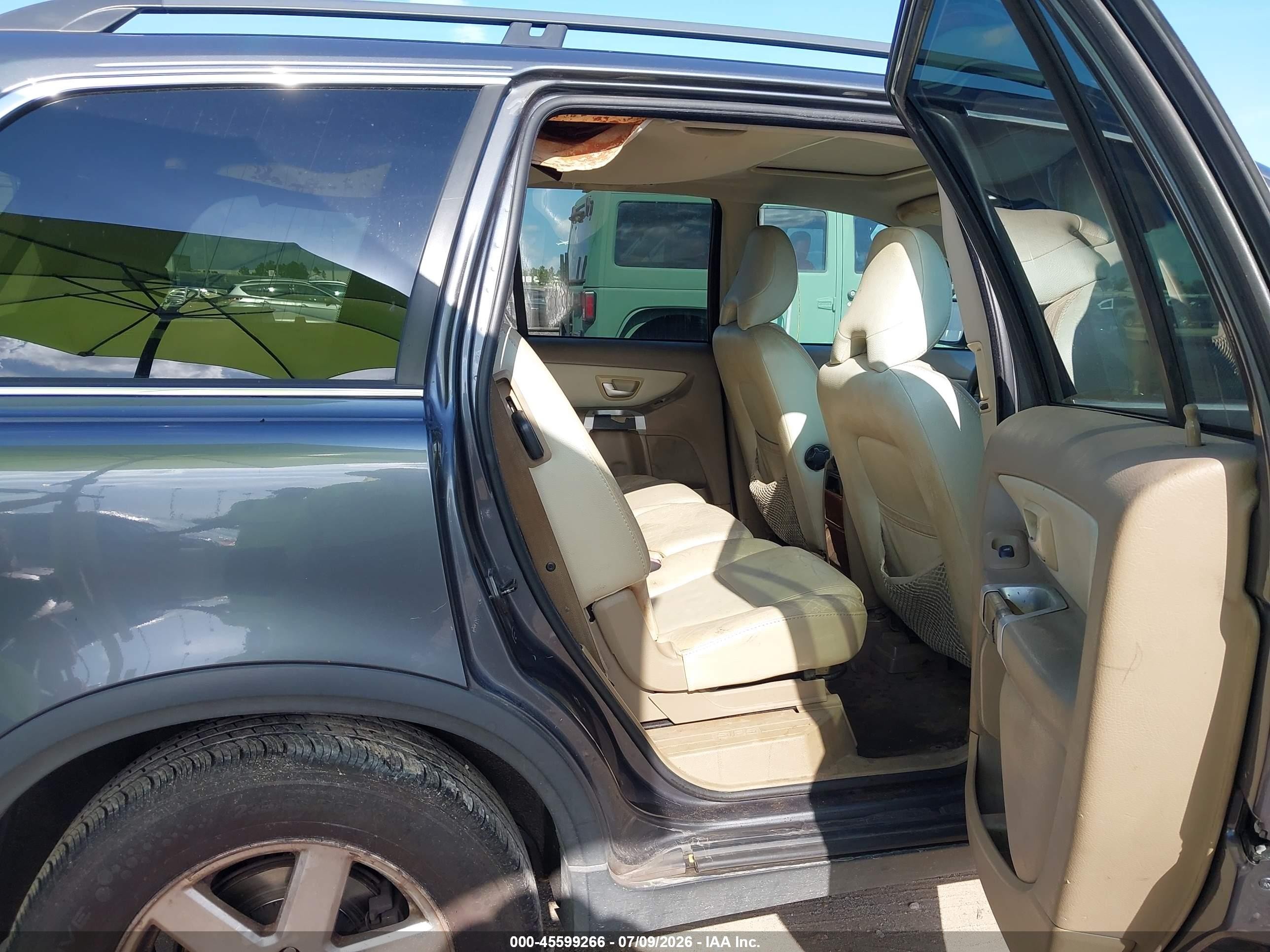 2007 Volvo Xc90 3.2 Blue vin: YV4CZ982771355780