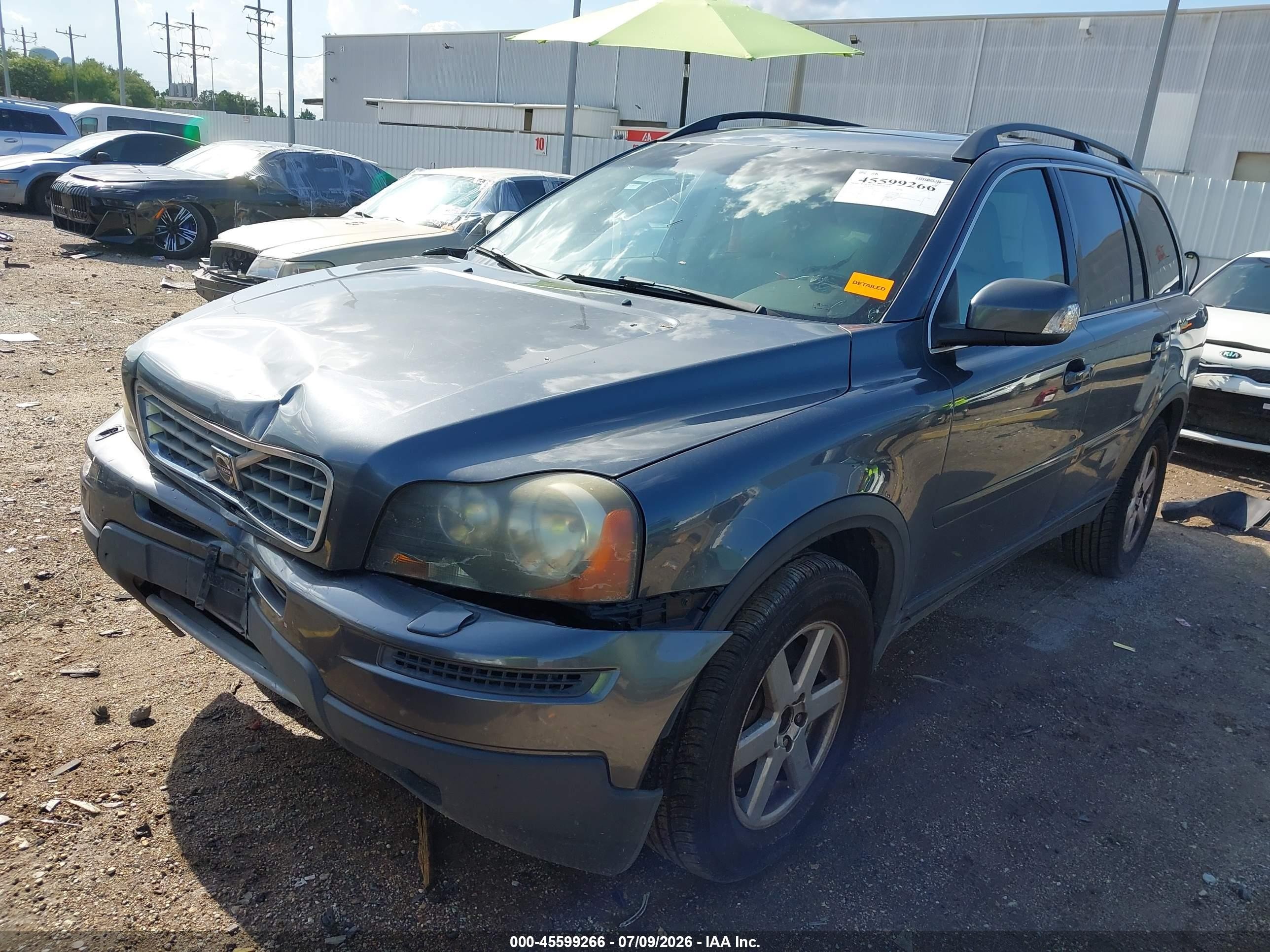2007 Volvo Xc90 3.2 Blue vin: YV4CZ982771355780