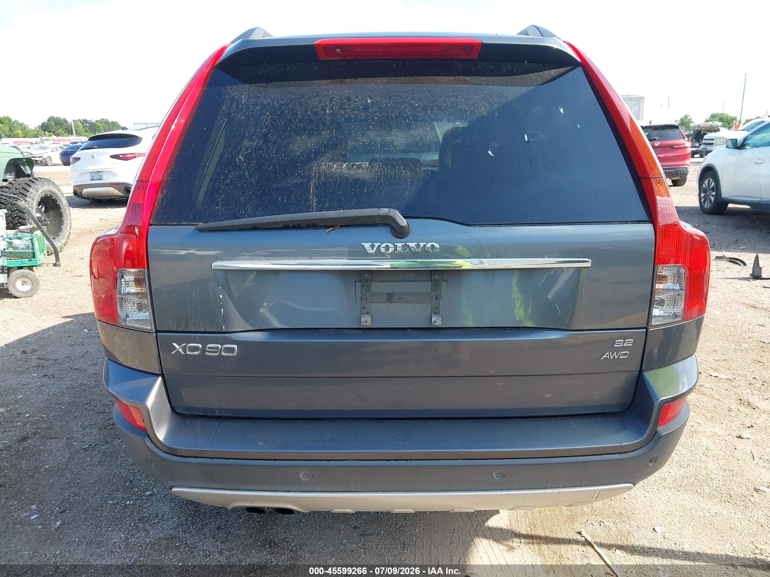 2007 Volvo Xc90 3.2 Blue vin: YV4CZ982771355780