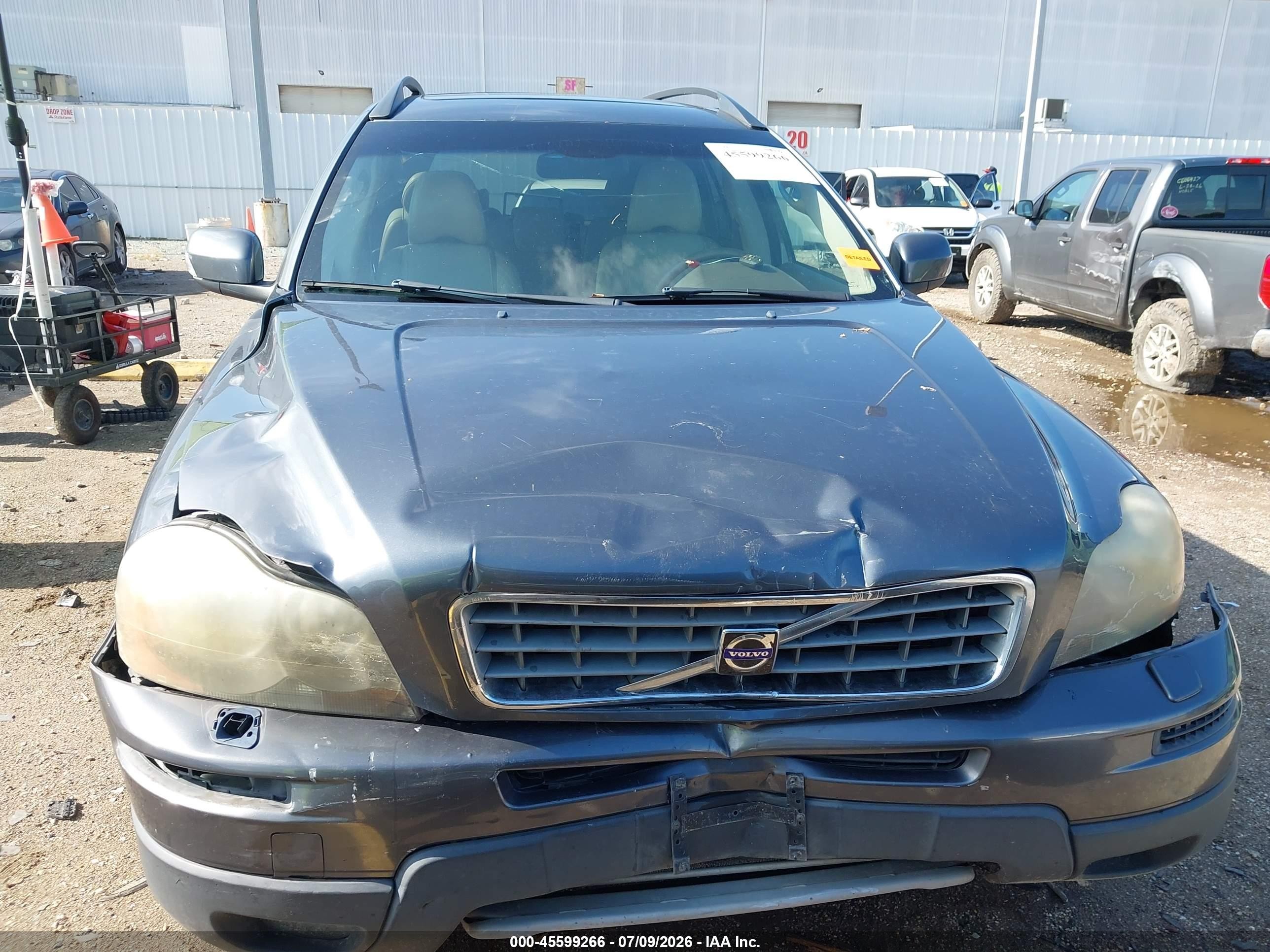 2007 Volvo Xc90 3.2 Blue vin: YV4CZ982771355780