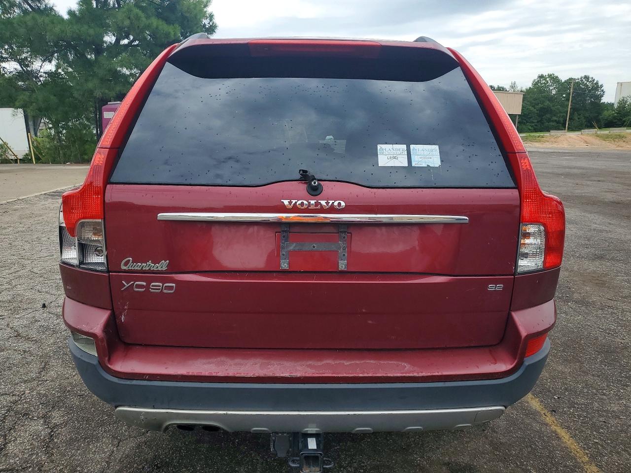 2007 Volvo Xc90 3.2 Burgundy vin: YV4CZ982771369825