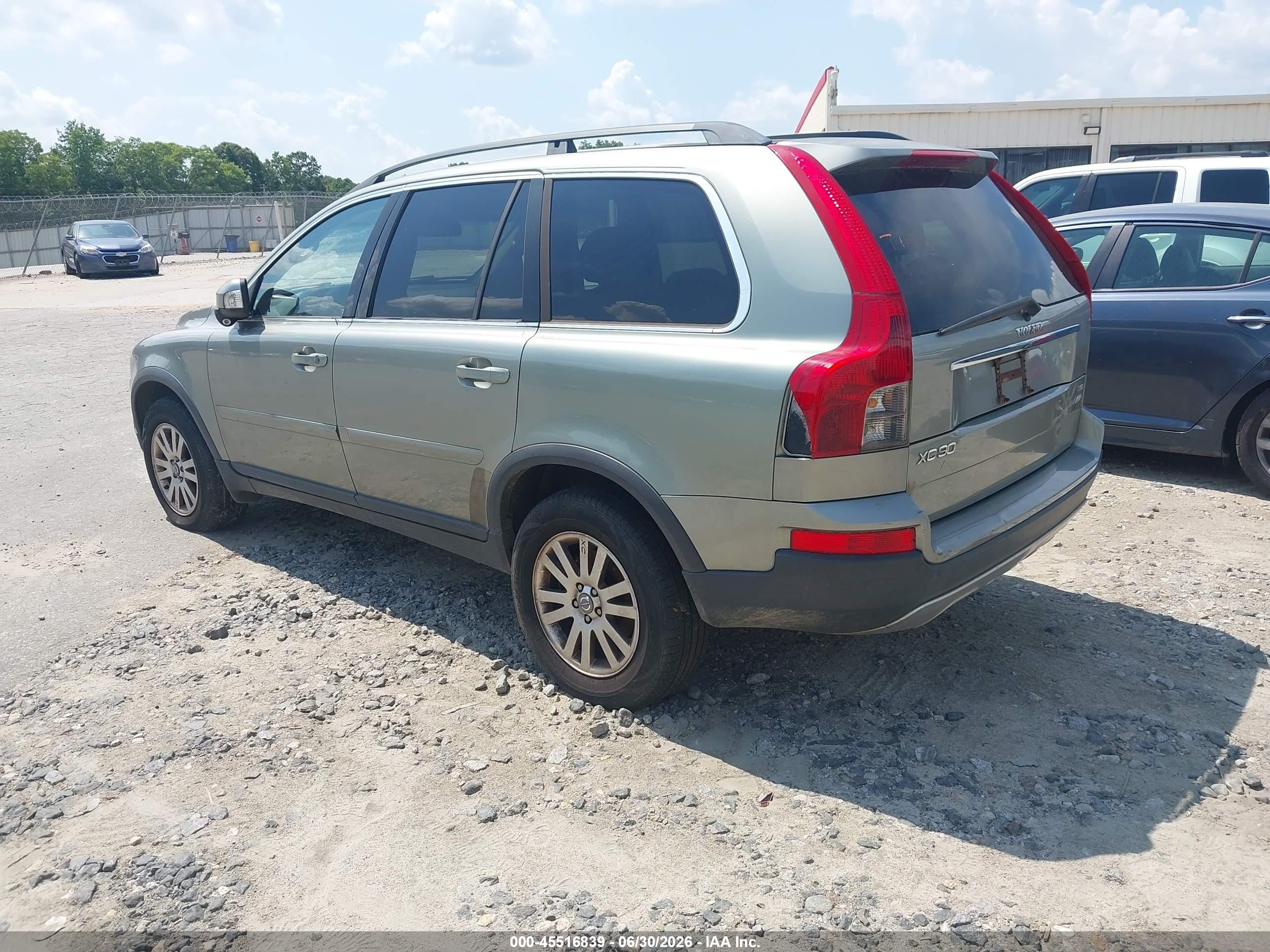 2008 Volvo Xc90 3.2 Green vin: YV4CZ982781449756