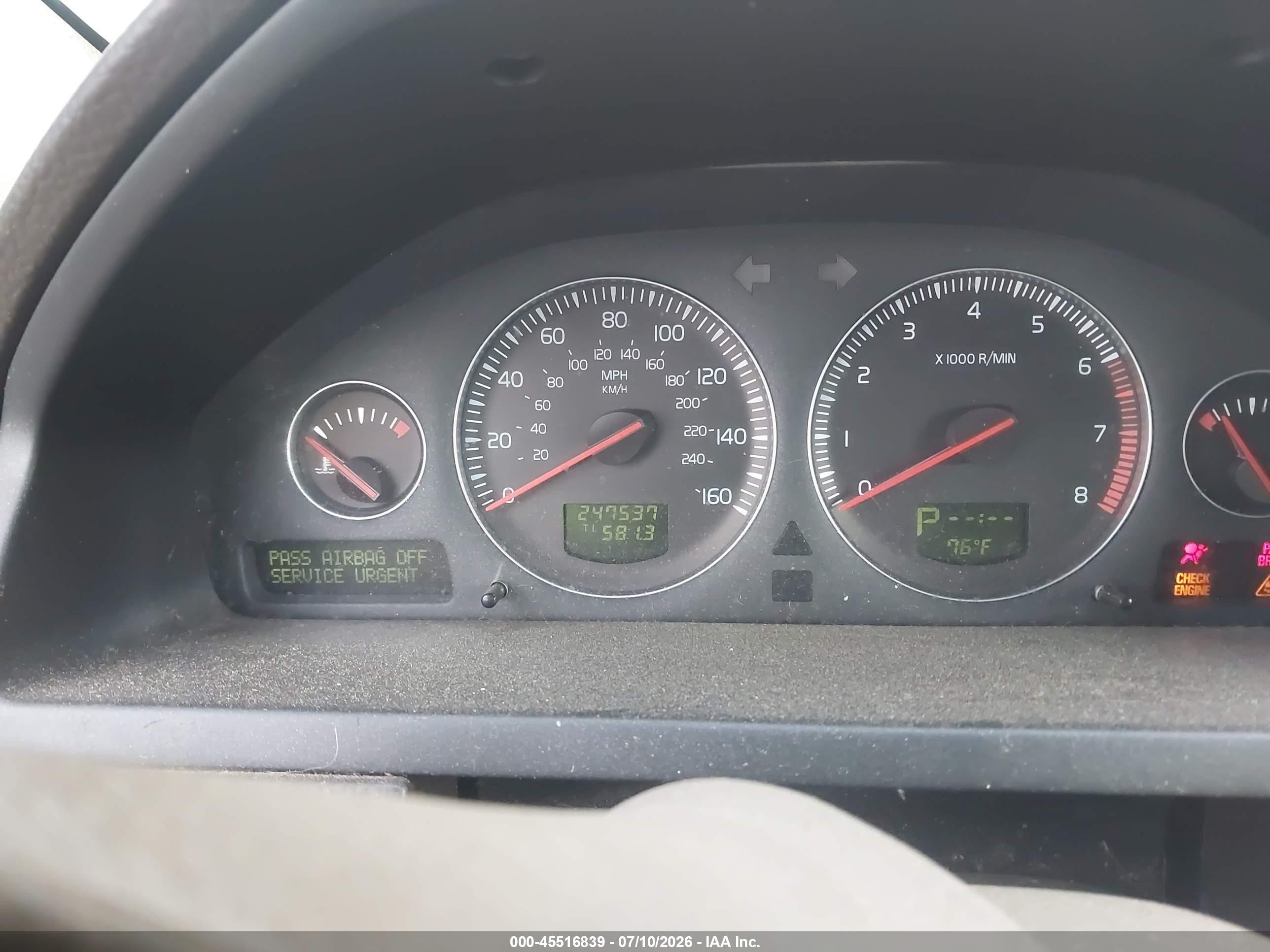 2008 Volvo Xc90 3.2 Green vin: YV4CZ982781449756