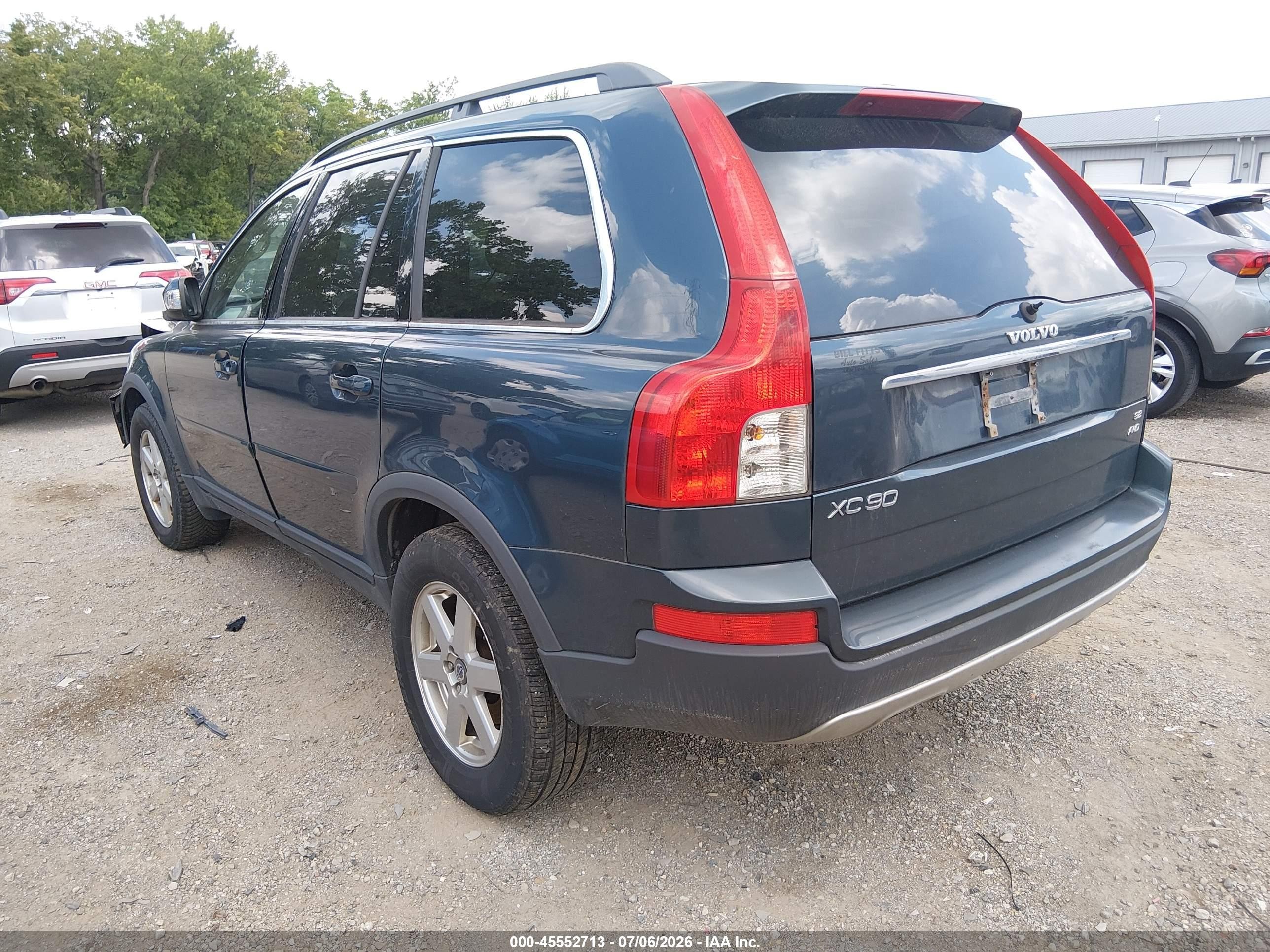 2007 Volvo Xc90 3.2 Light Blue vin: YV4CZ982871368960