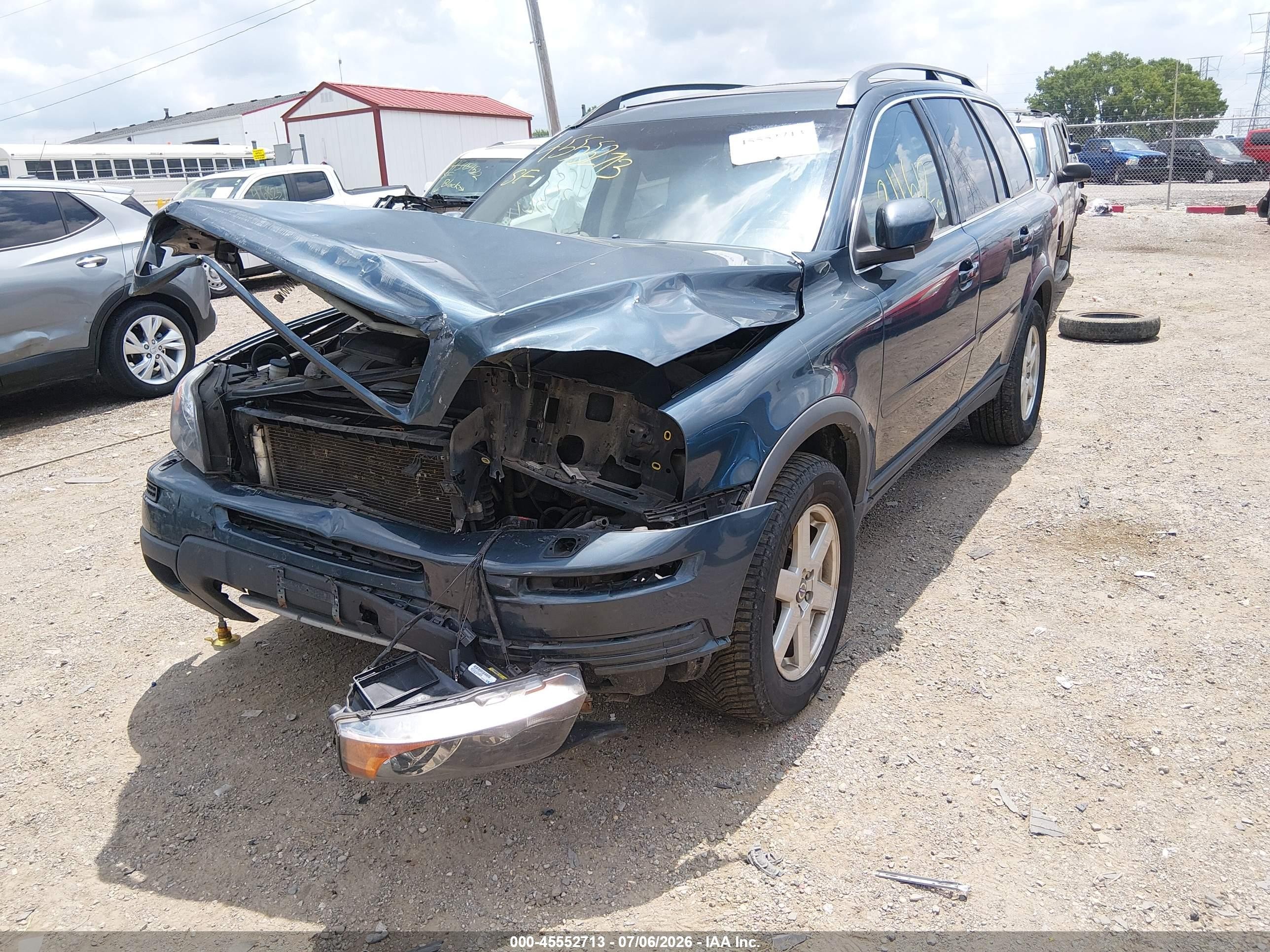 2007 Volvo Xc90 3.2 Light Blue vin: YV4CZ982871368960