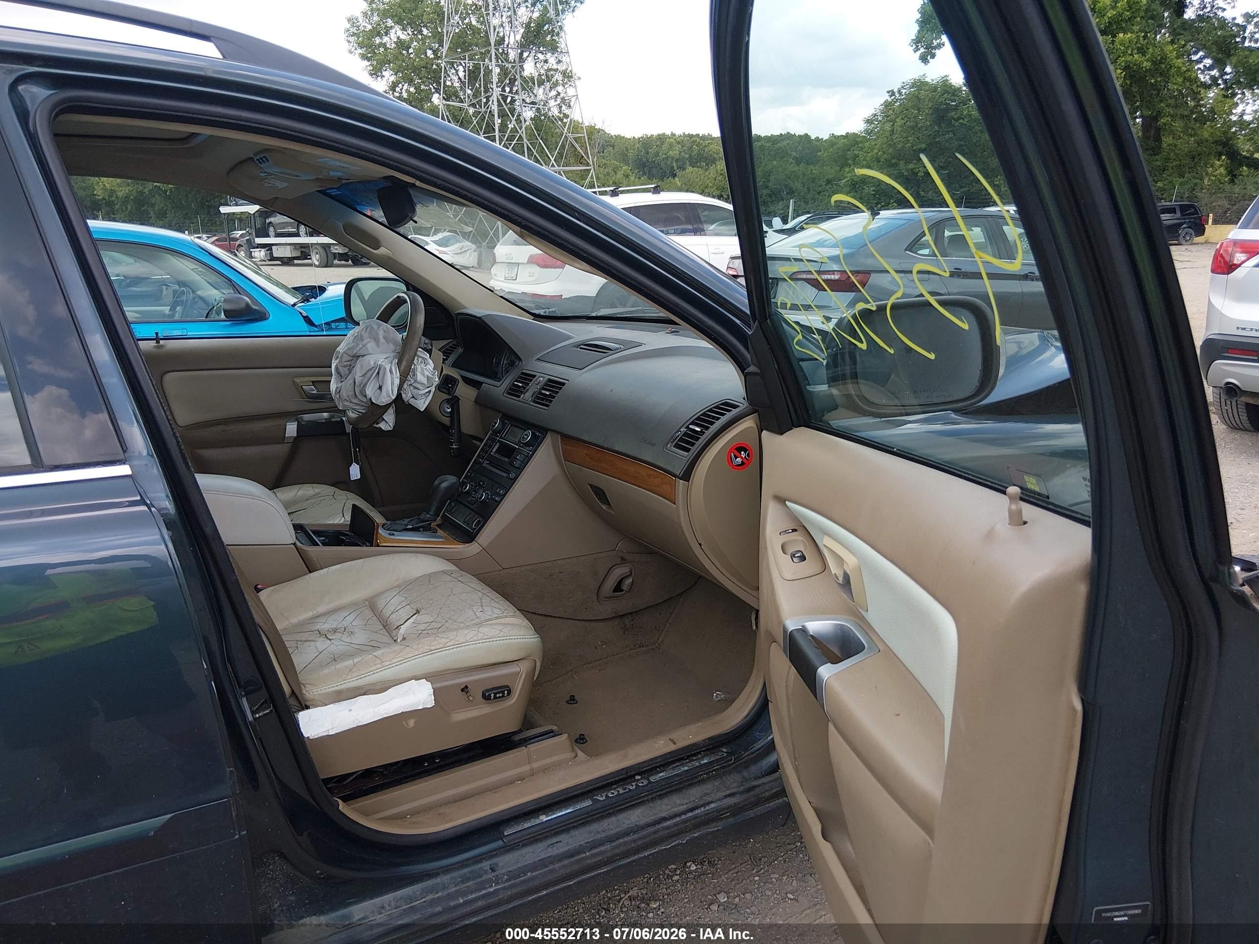2007 Volvo Xc90 3.2 Light Blue vin: YV4CZ982871368960