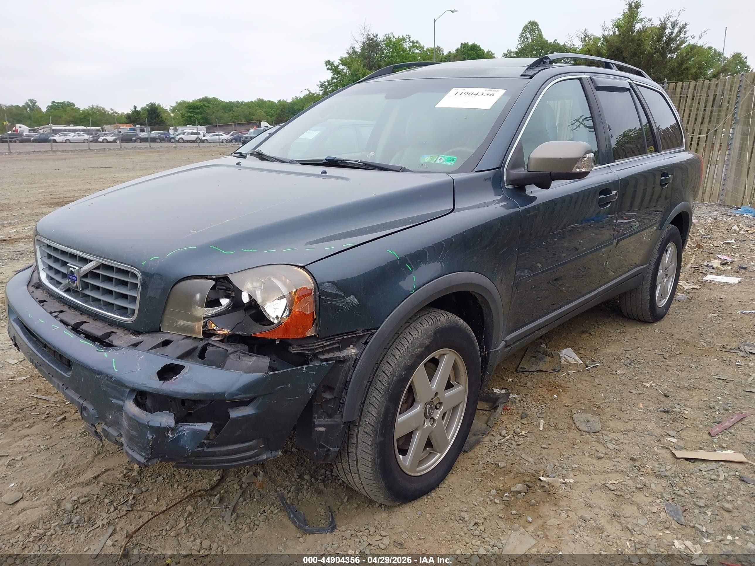 2007 Volvo Xc90 3.2 Dark Blue vin: YV4CZ982871400662