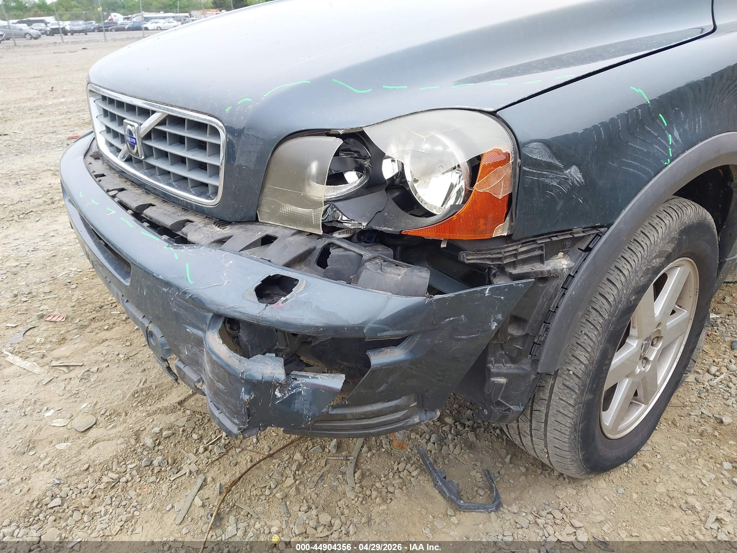 2007 Volvo Xc90 3.2 Dark Blue vin: YV4CZ982871400662