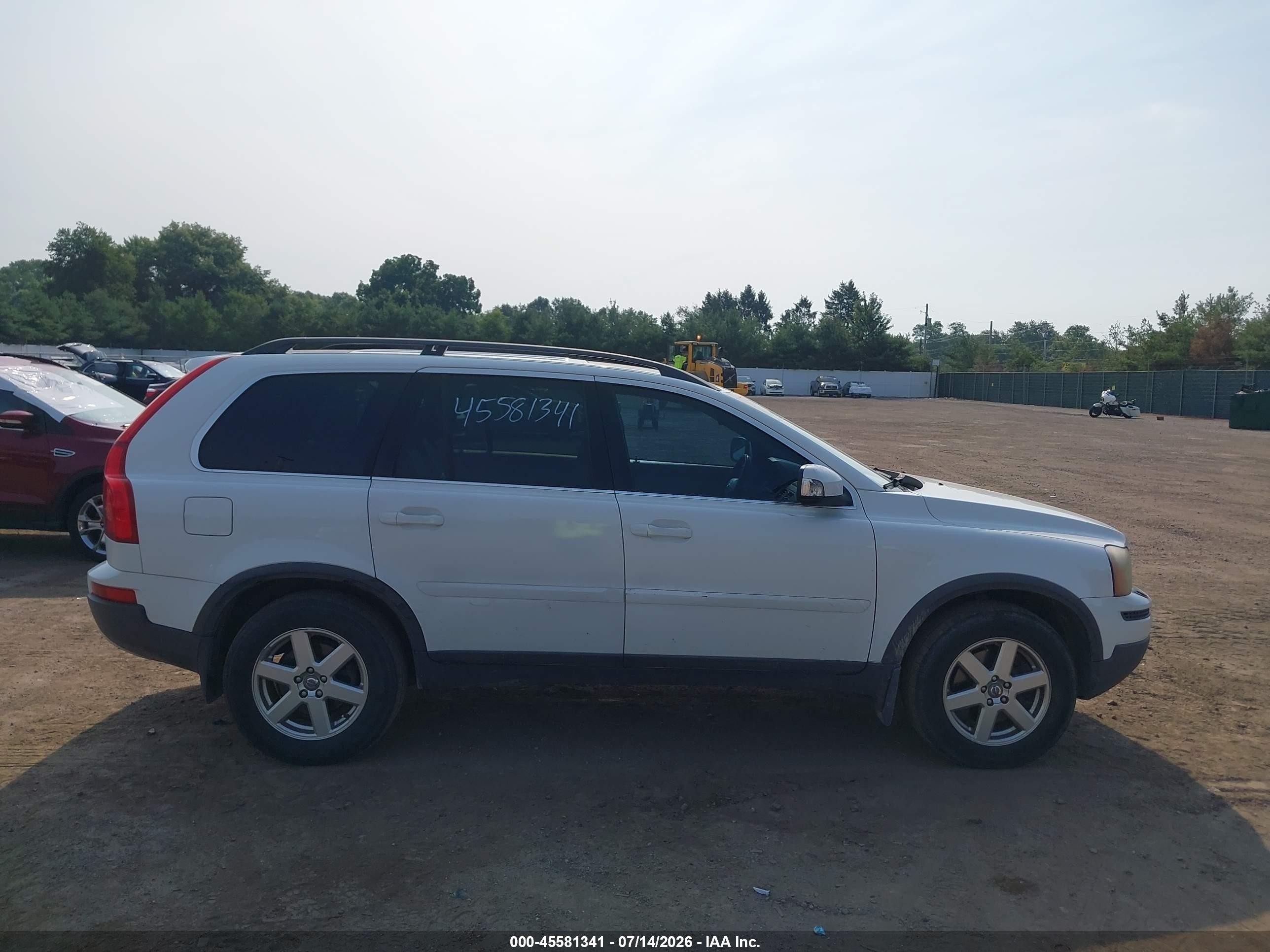 2007 Volvo Xc90 3.2 White vin: YV4CZ982971374301