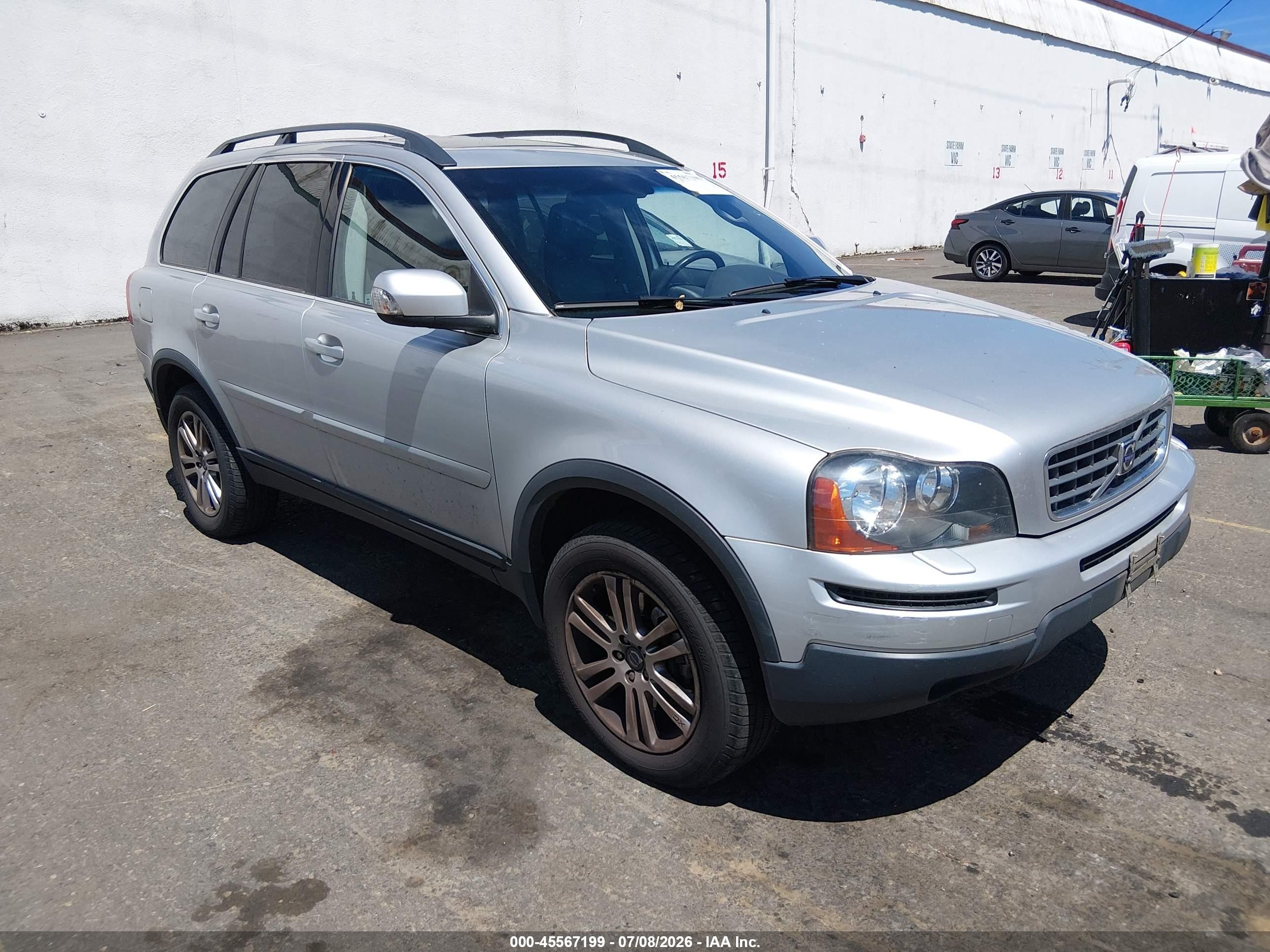 2008 Volvo Xc90 3.2 Silver vin: YV4CZ982981444445