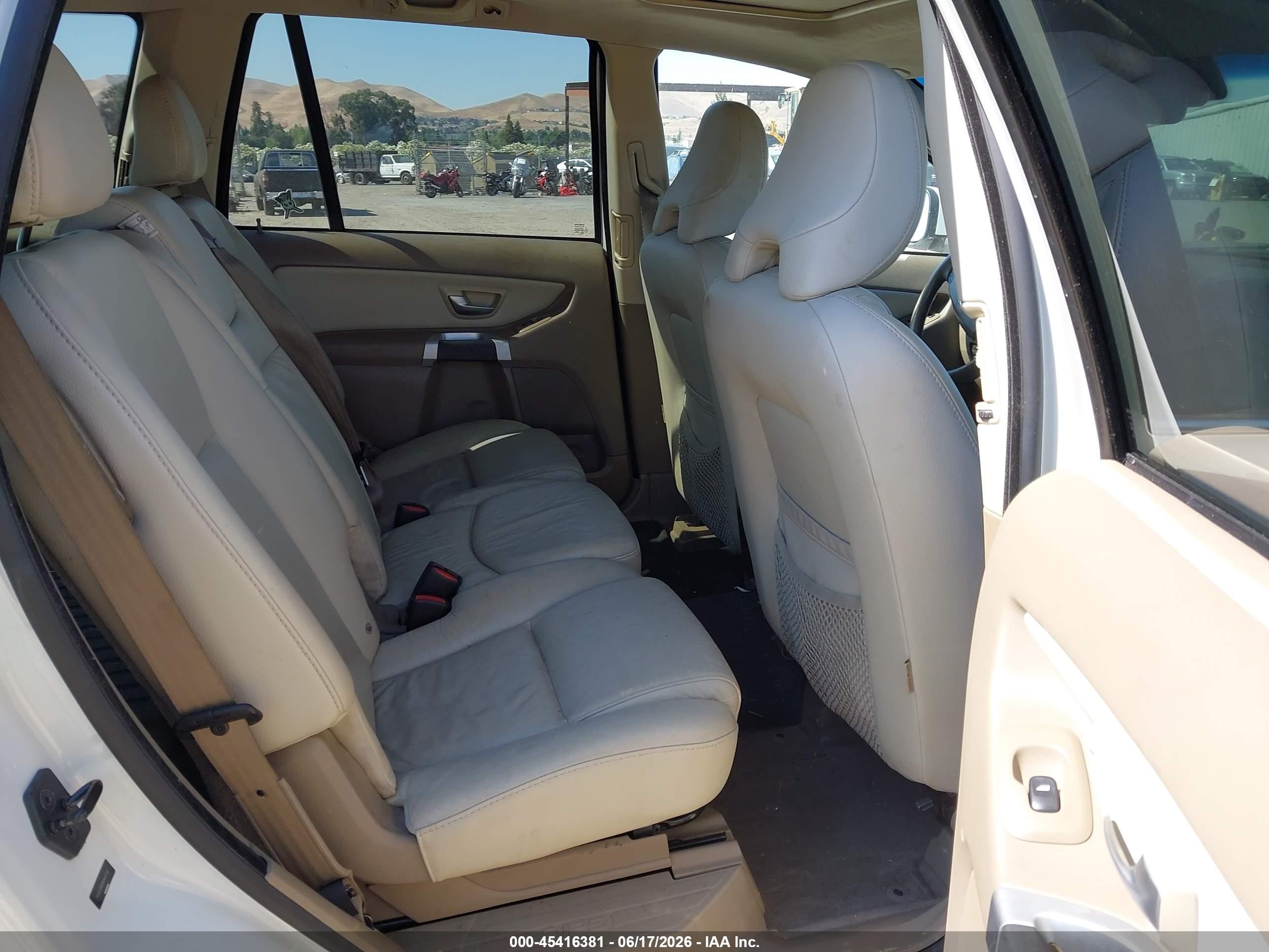 2008 Volvo Xc90 3.2 White vin: YV4CZ982981445112