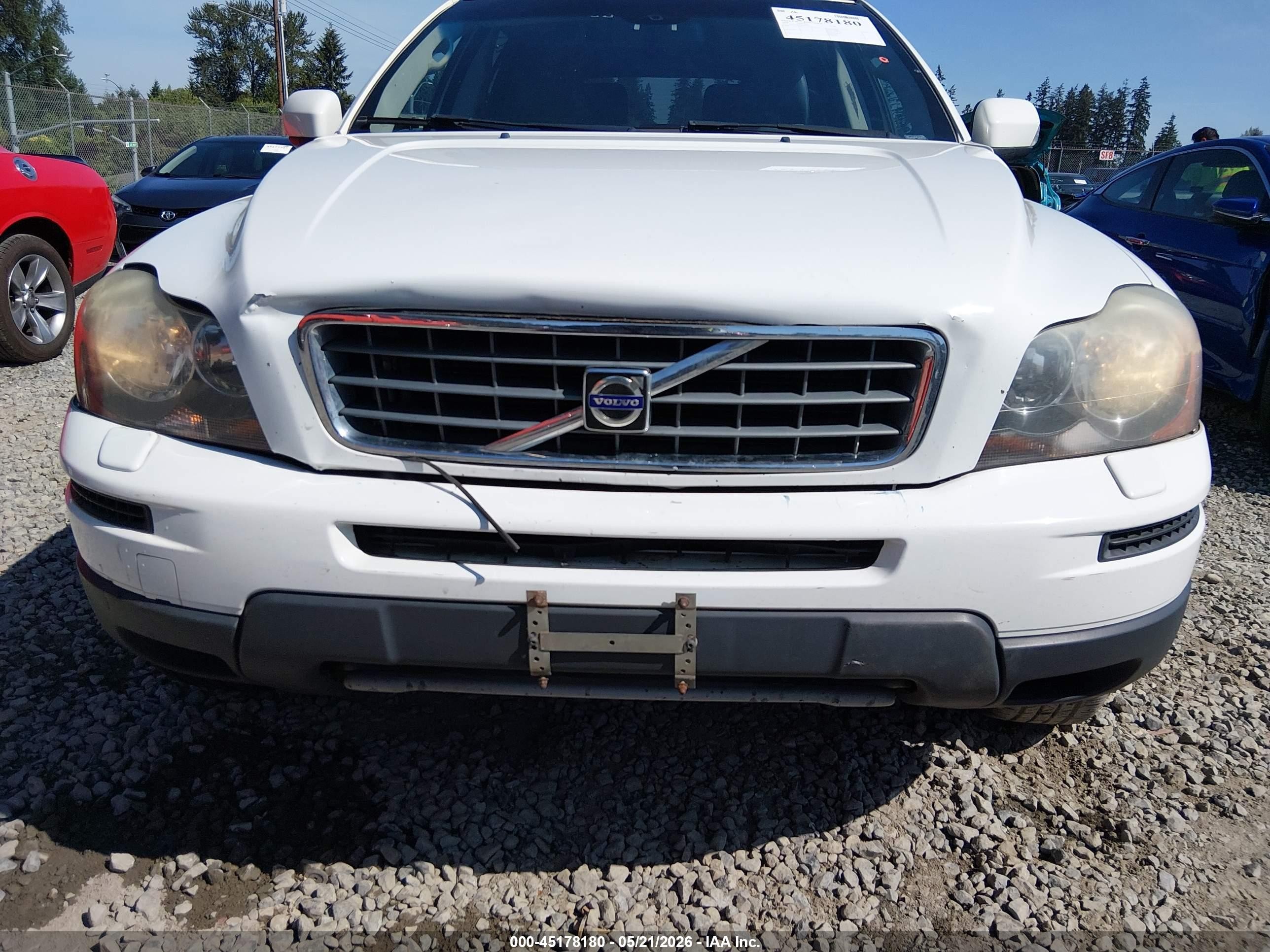 2008 Volvo Xc90 3.2 White vin: YV4CZ982981452643