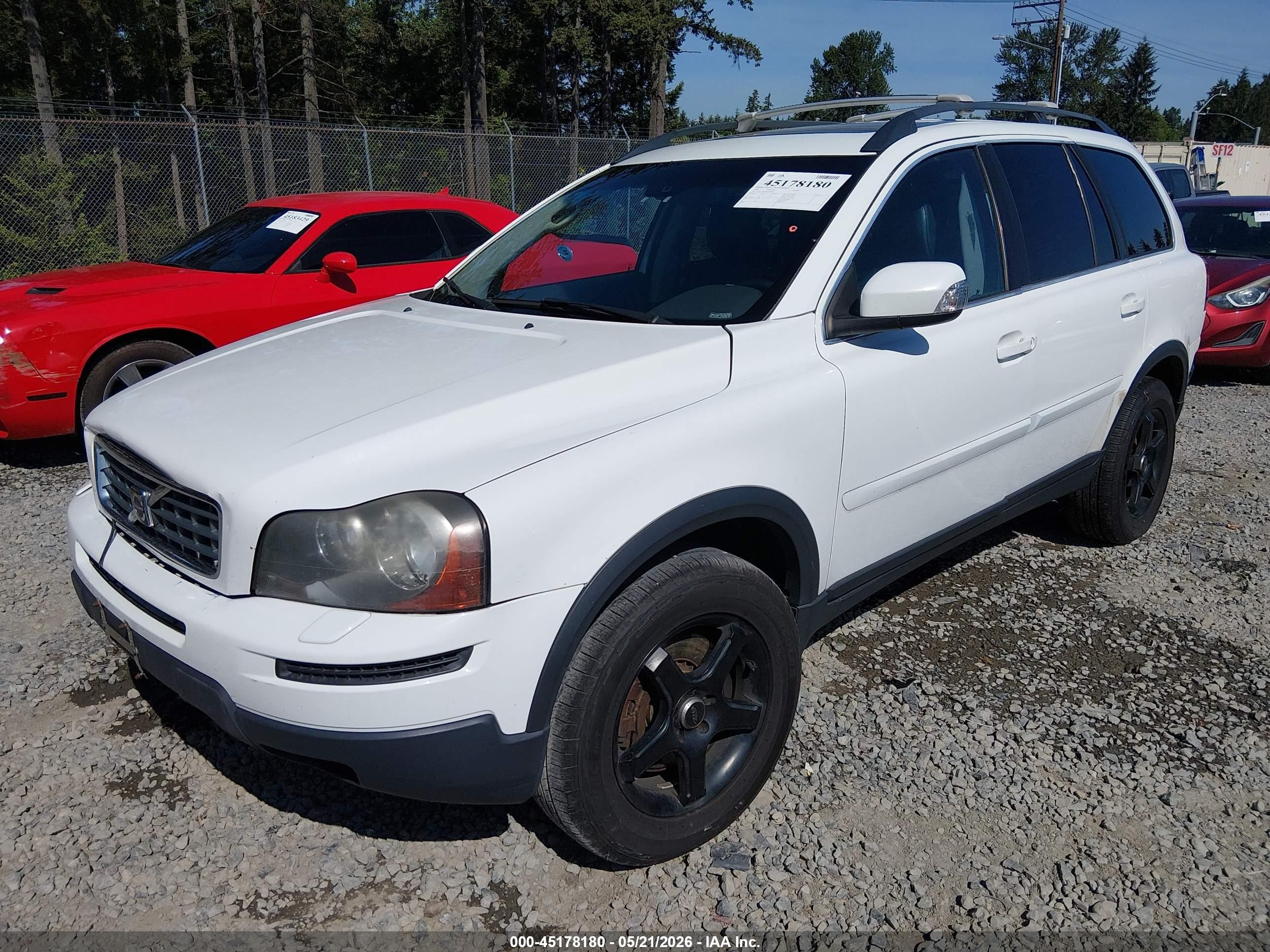 2008 Volvo Xc90 3.2 White vin: YV4CZ982981452643