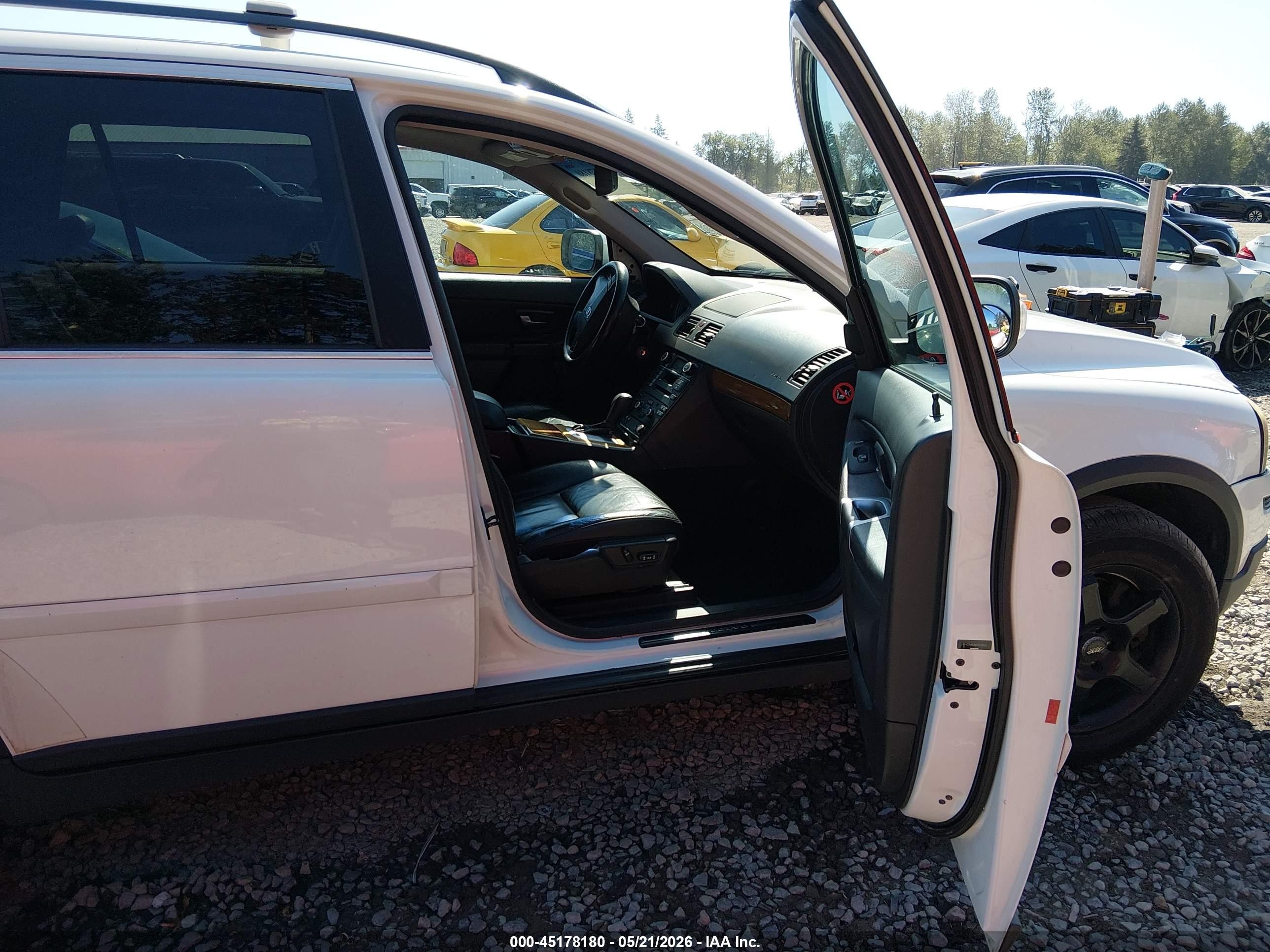 2008 Volvo Xc90 3.2 White vin: YV4CZ982981452643
