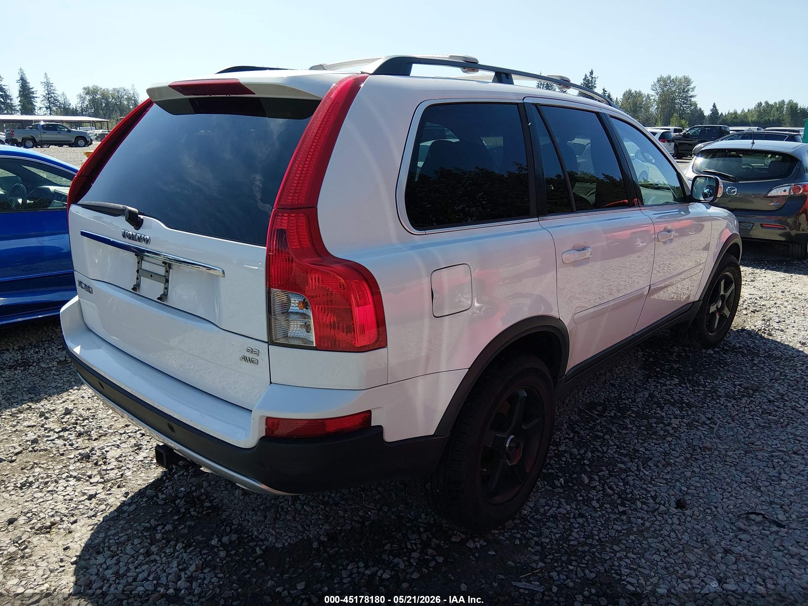 2008 Volvo Xc90 3.2 White vin: YV4CZ982981452643