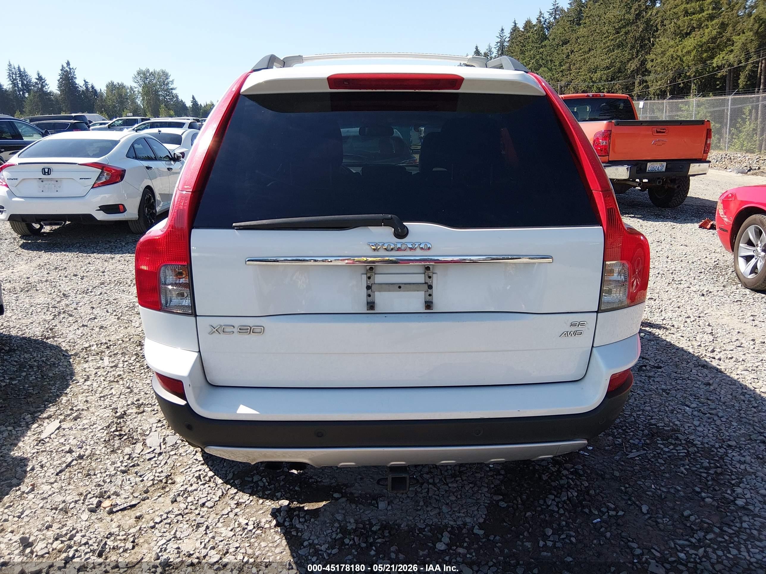 2008 Volvo Xc90 3.2 White vin: YV4CZ982981452643