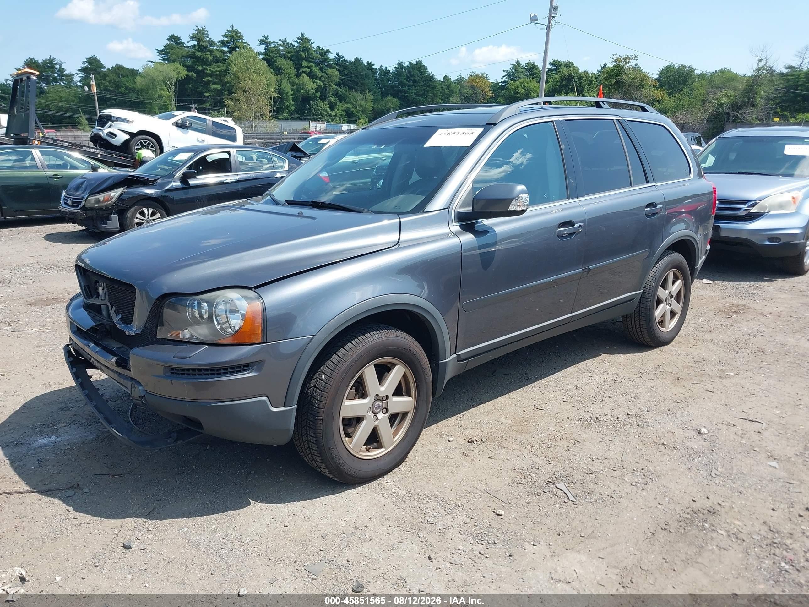 2007 Volvo Xc90 3.2 Gray vin: YV4CZ982X71349682