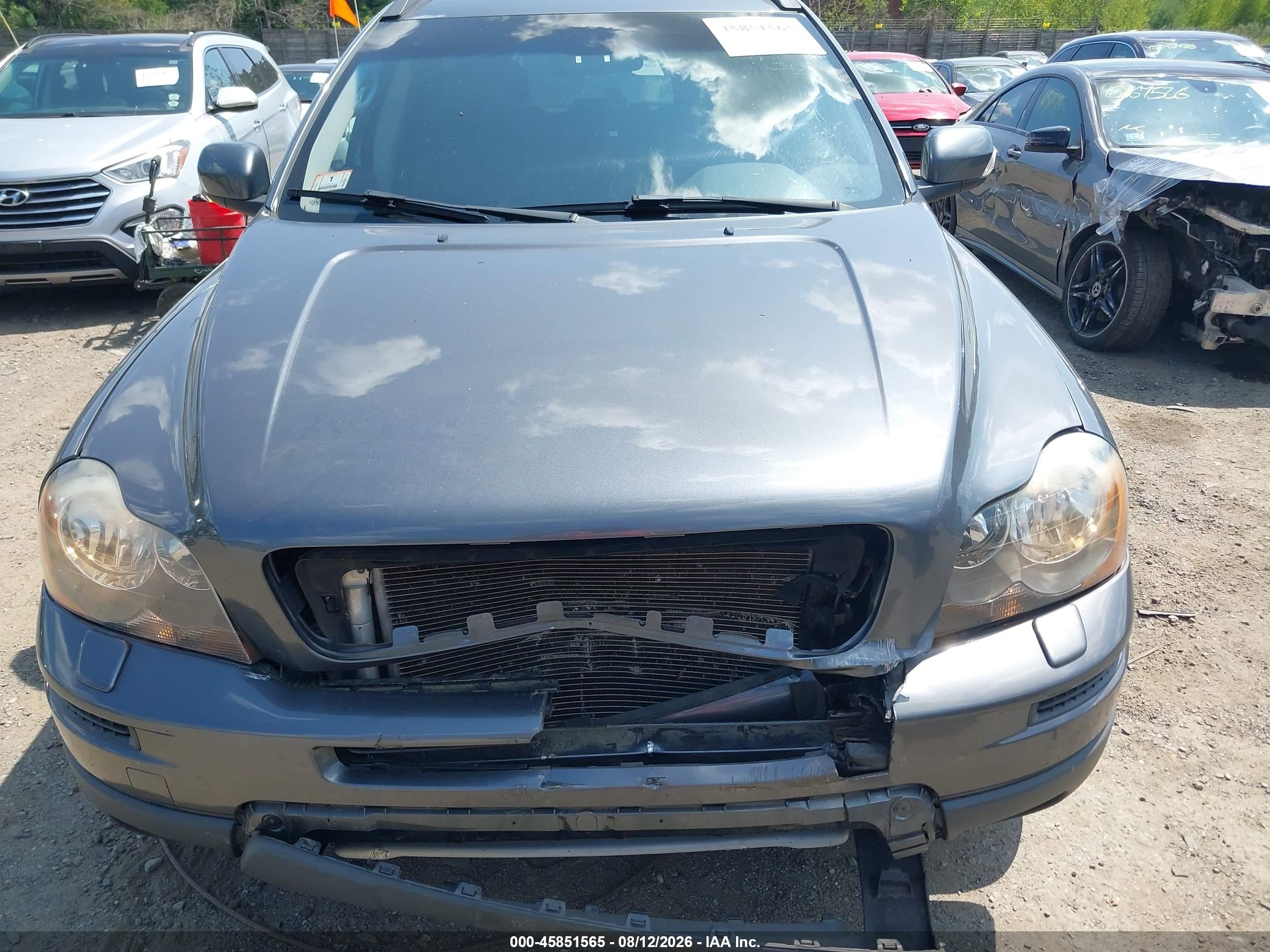 2007 Volvo Xc90 3.2 Gray vin: YV4CZ982X71349682