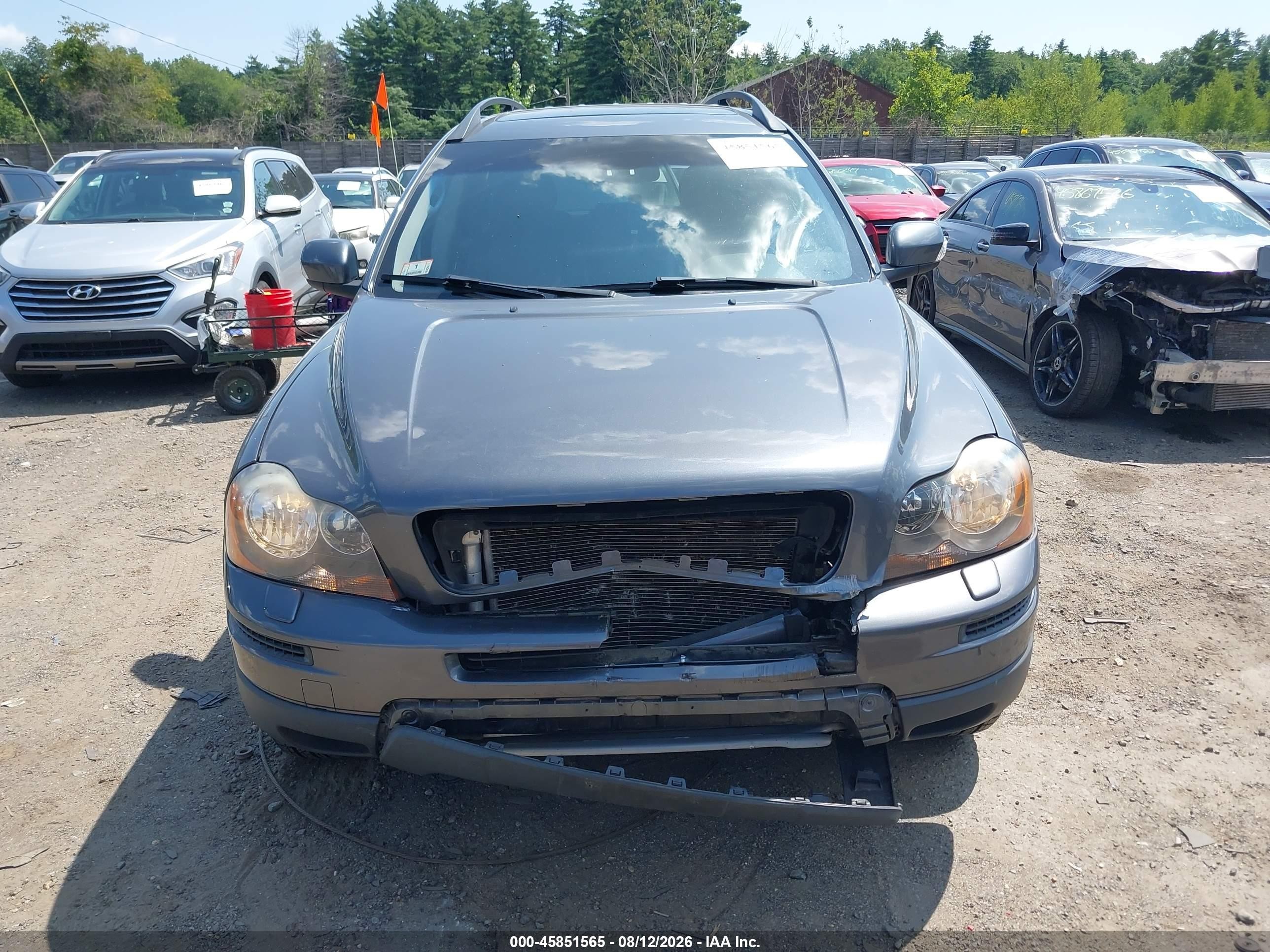 2007 Volvo Xc90 3.2 Gray vin: YV4CZ982X71349682