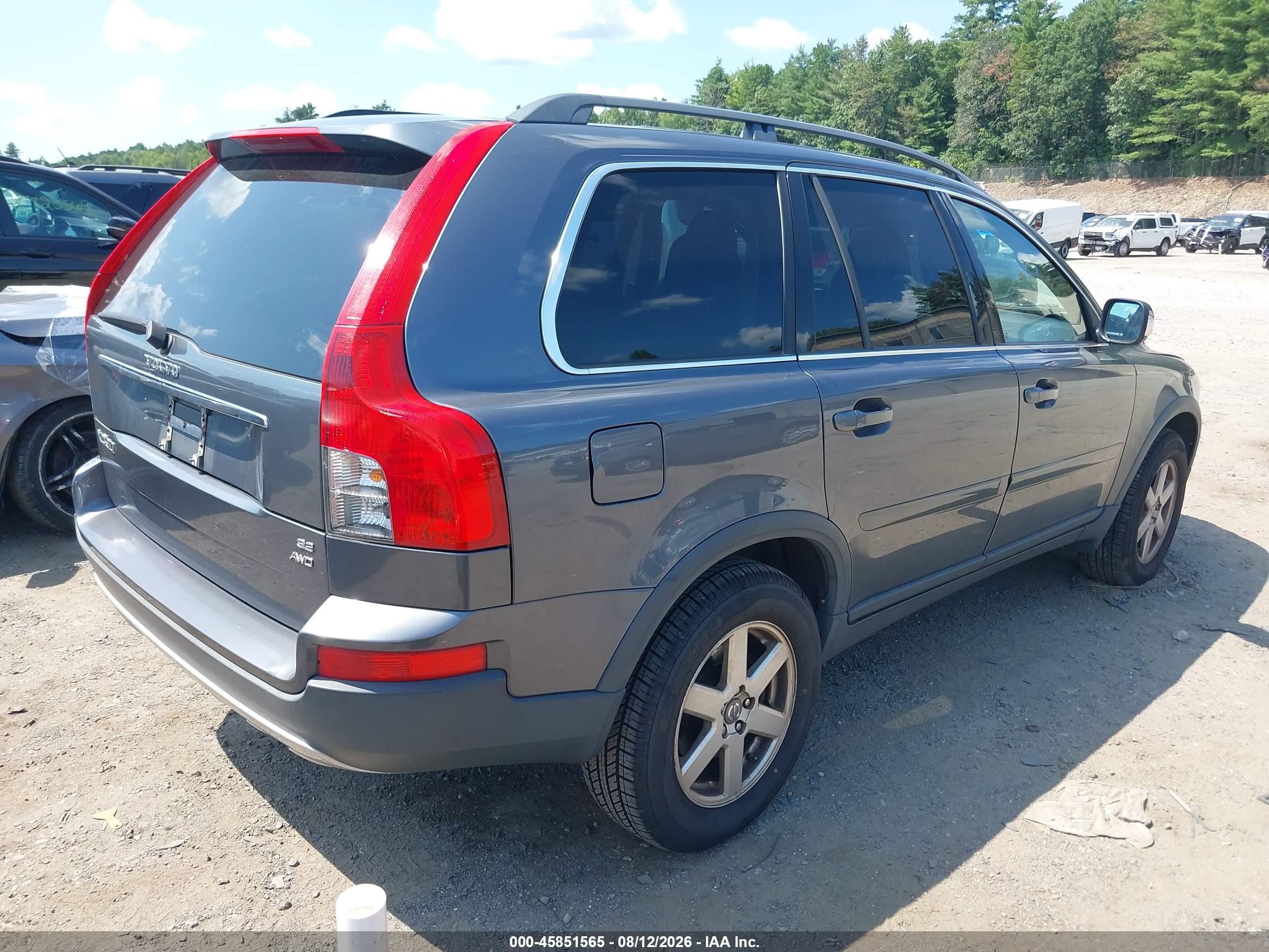 2007 Volvo Xc90 3.2 Gray vin: YV4CZ982X71349682