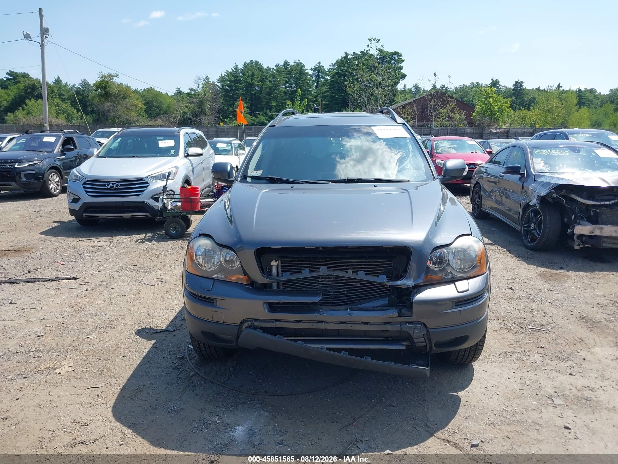 2007 Volvo Xc90 3.2 Gray vin: YV4CZ982X71349682