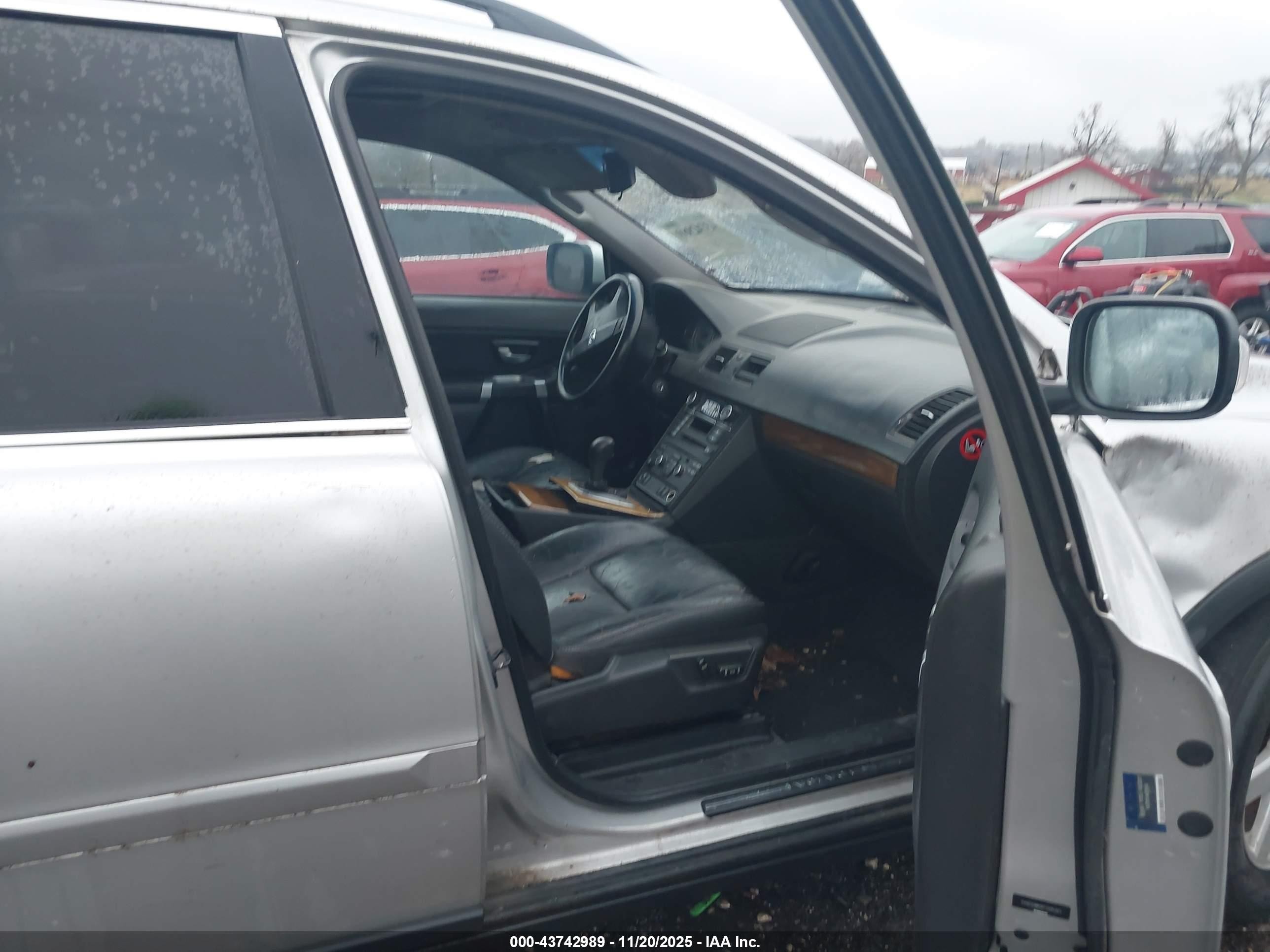 2007 Volvo Xc90 3.2 Silver vin: YV4CZ982X71395321