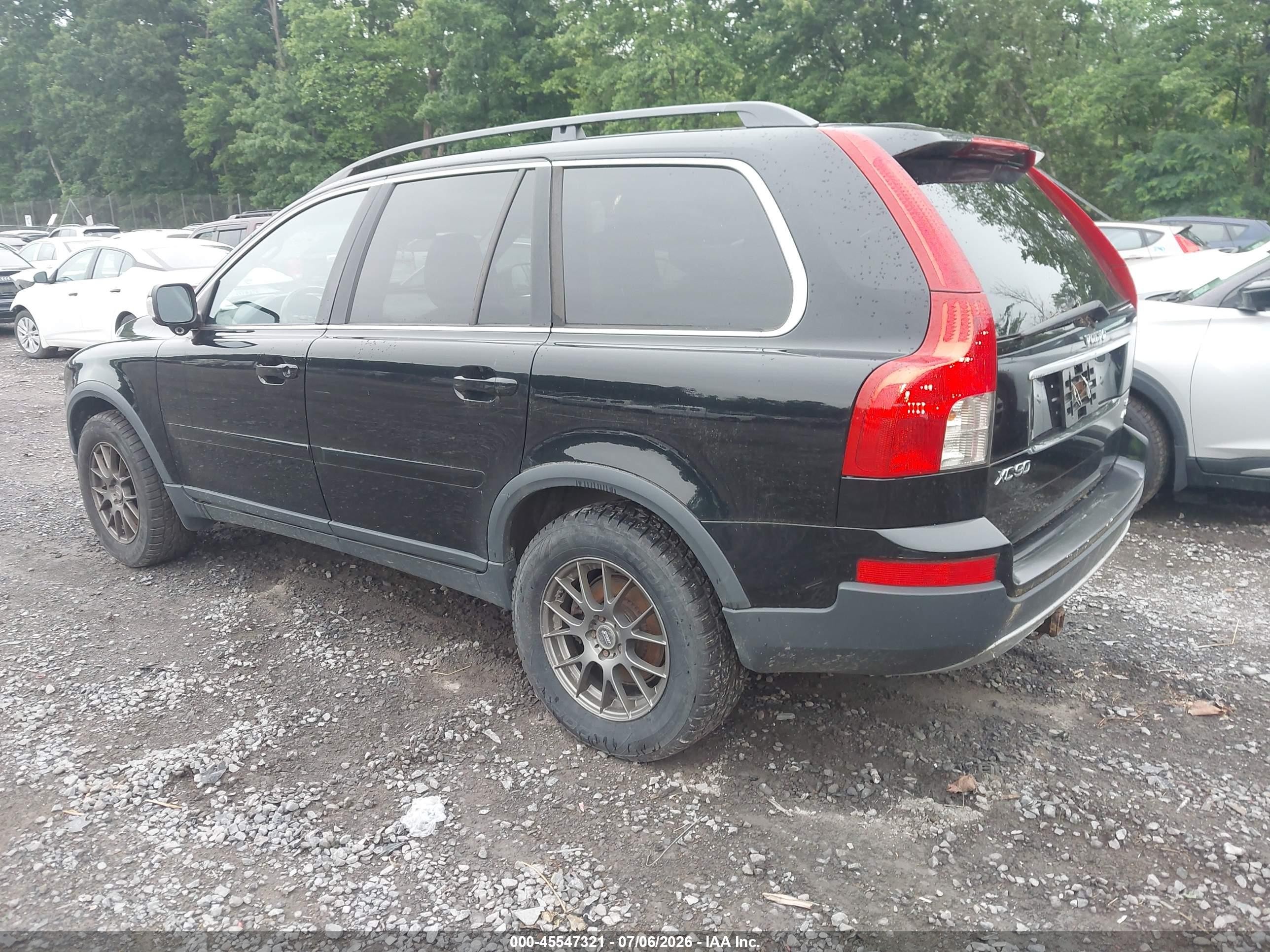 2008 Volvo Xc90 3.2 Black vin: YV4CZ982X81424947