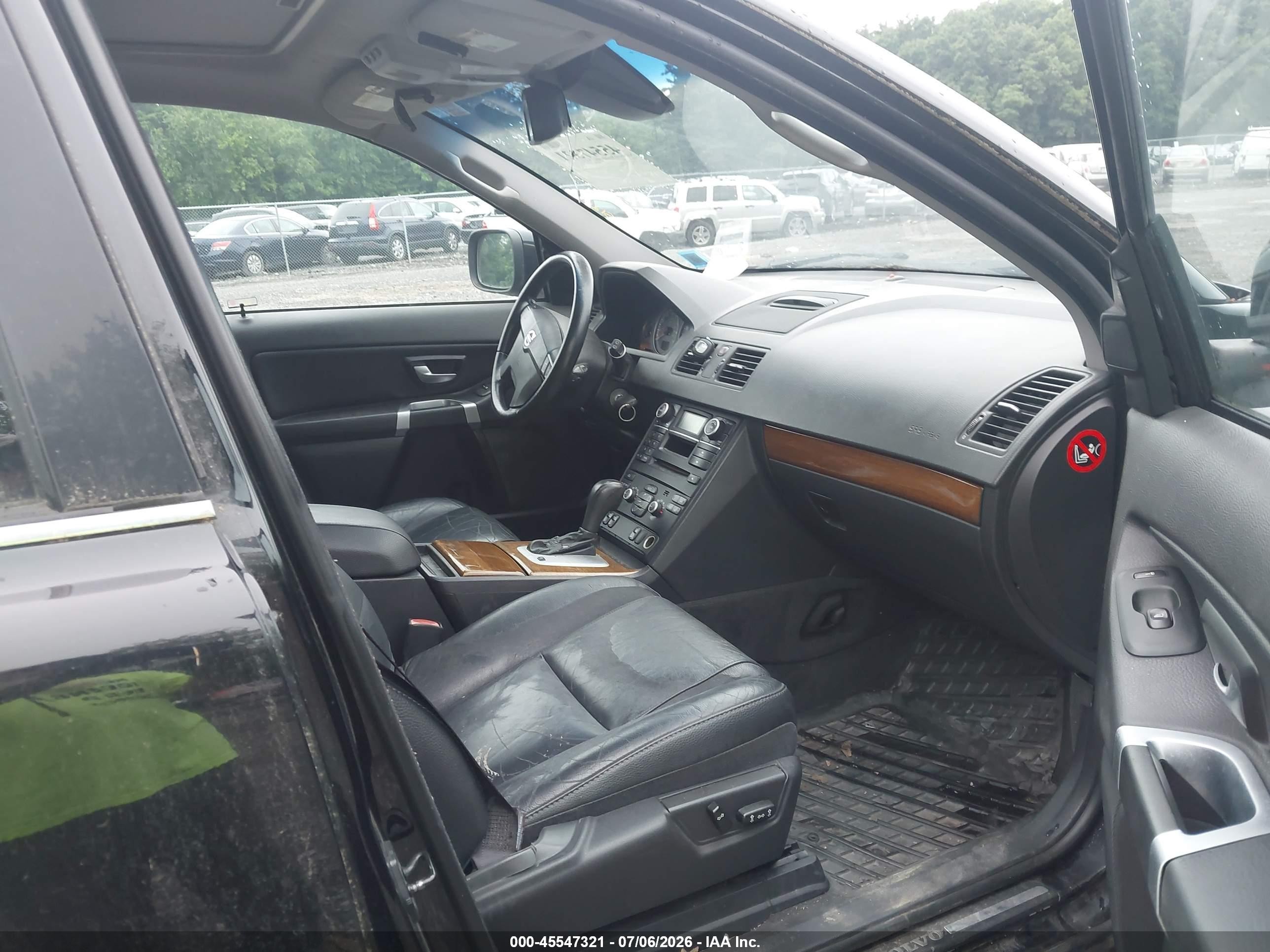 2008 Volvo Xc90 3.2 Black vin: YV4CZ982X81424947