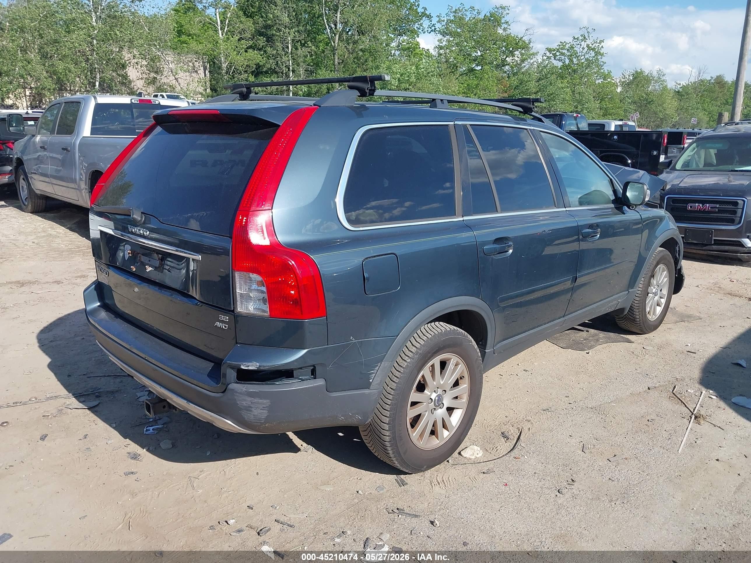 2008 Volvo Xc90 3.2 Blue vin: YV4CZ982X81478524